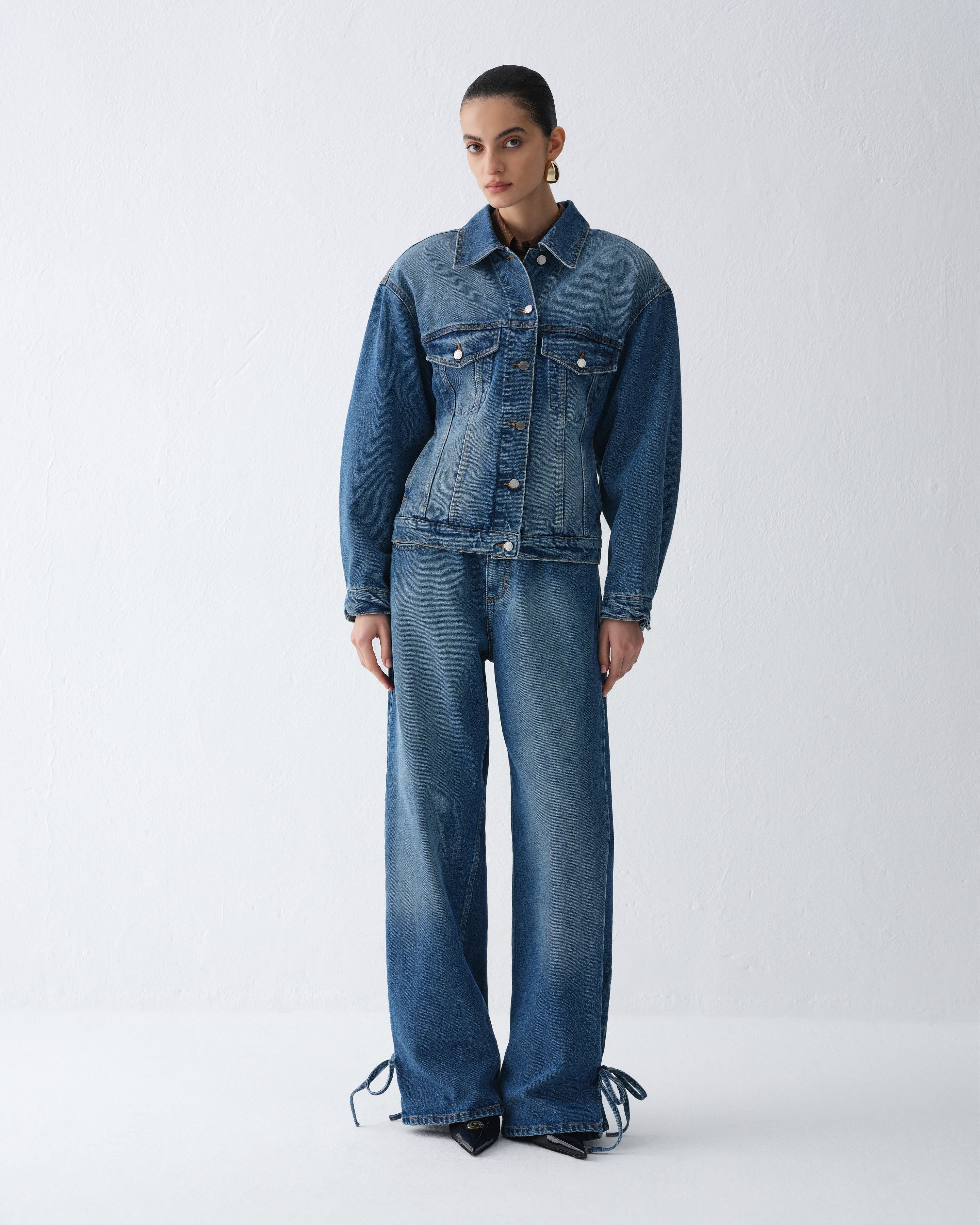 KURTKA JEANSOWA HAIM CLASSIC BLUE