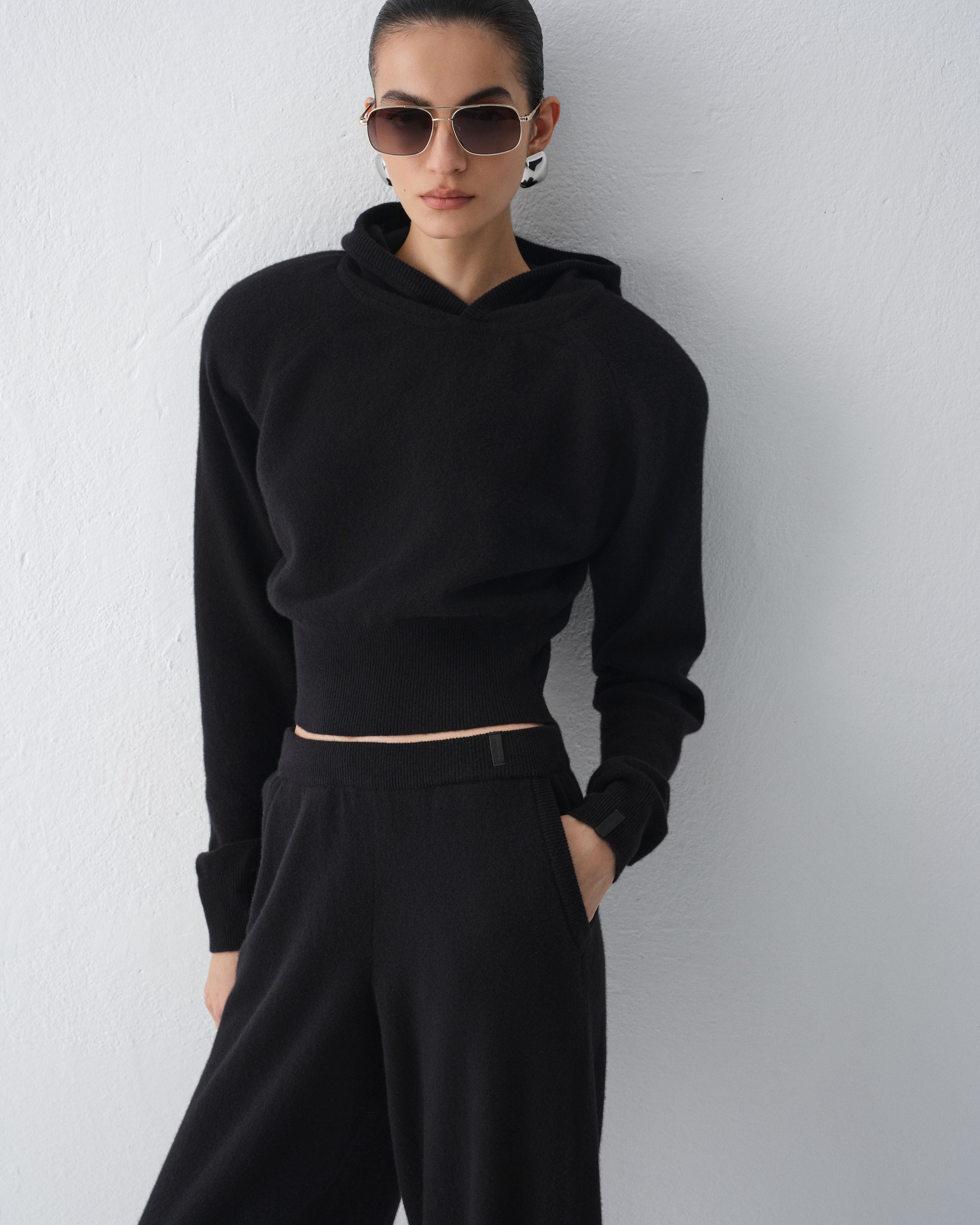 NANA BLACK HOODIE