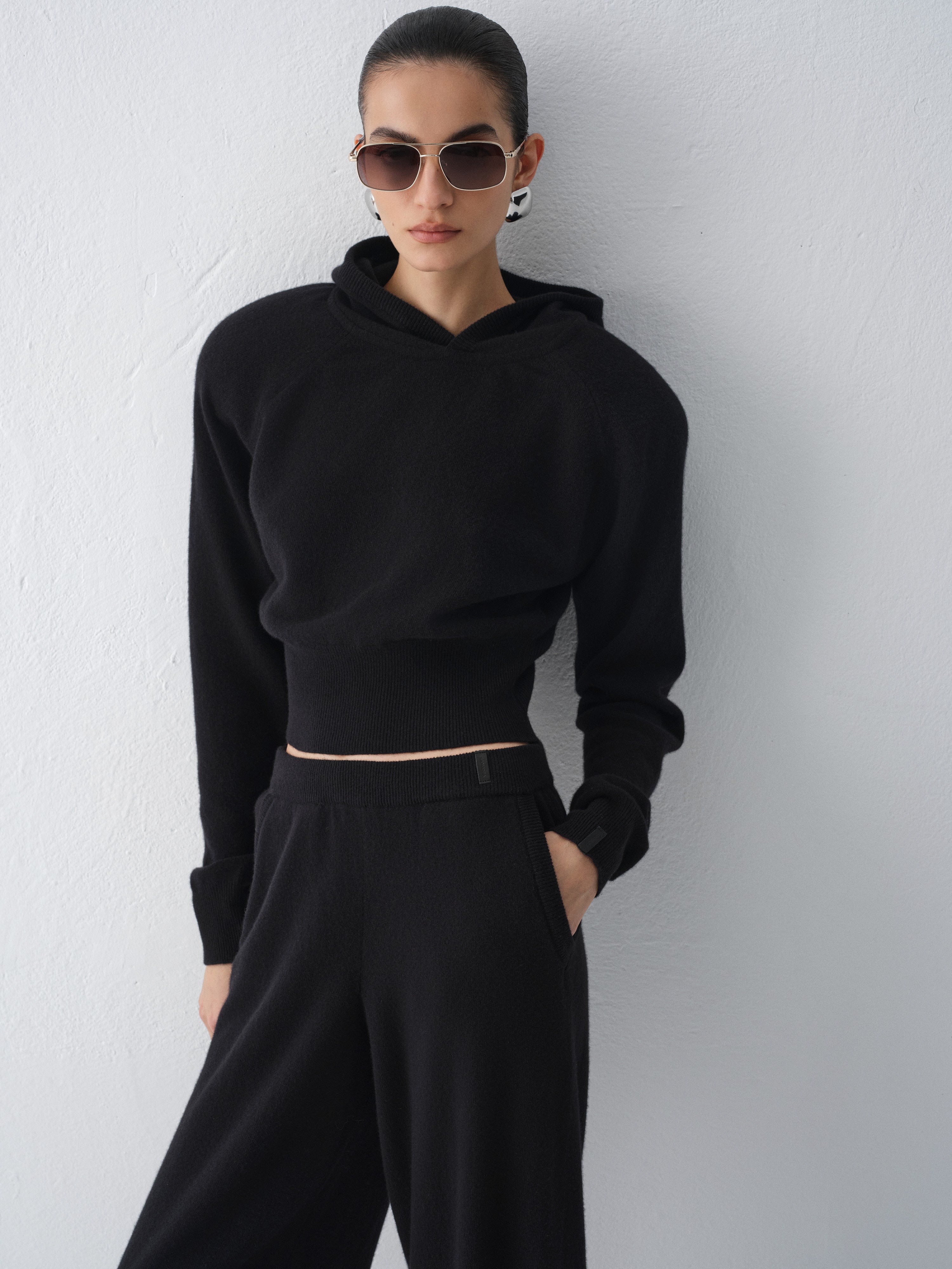 NANA BLACK HOODIE