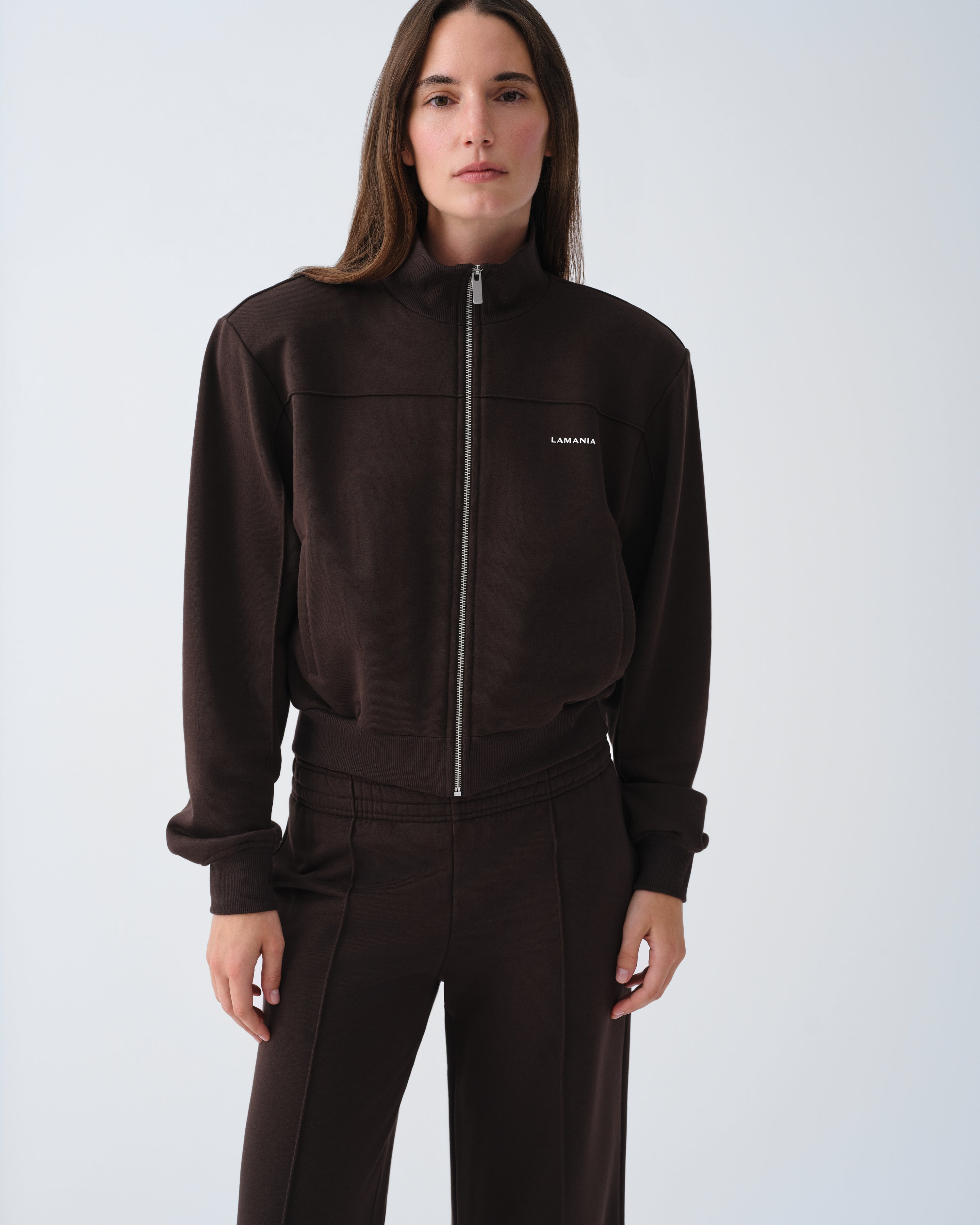 BLUZA ROZPINANA AMAL DARK CHOCOLATE