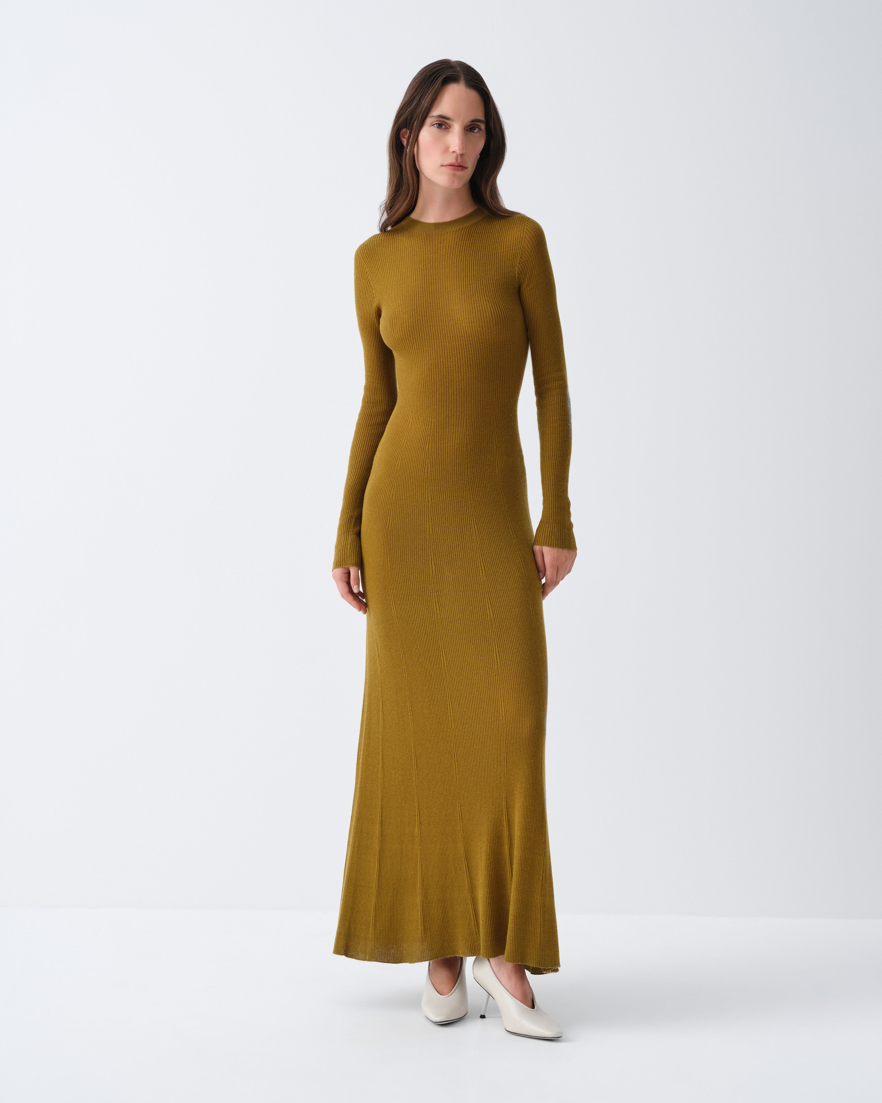 SHIVAN OLIVE DRESS