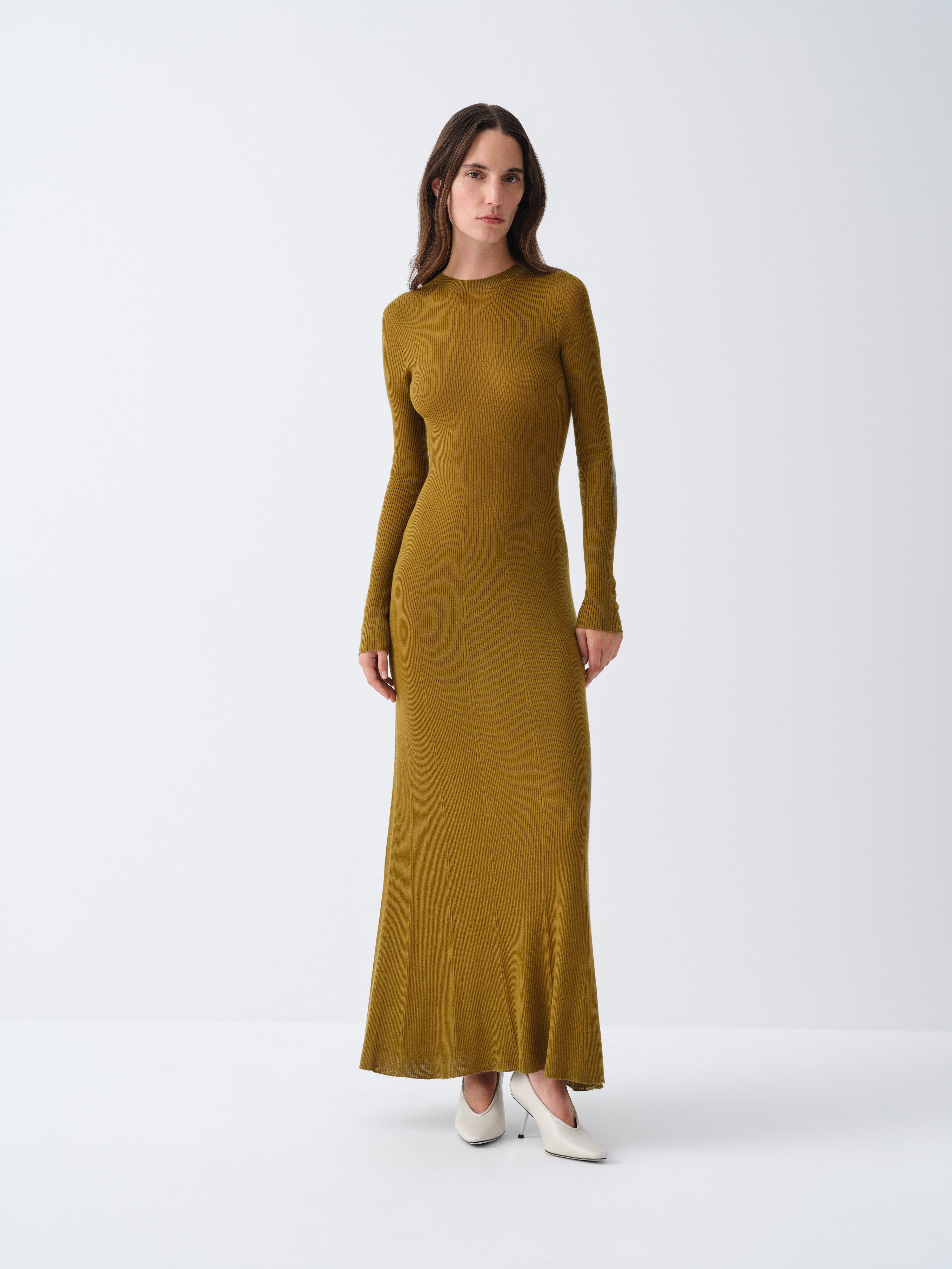 SHIVAN OLIVE DRESS