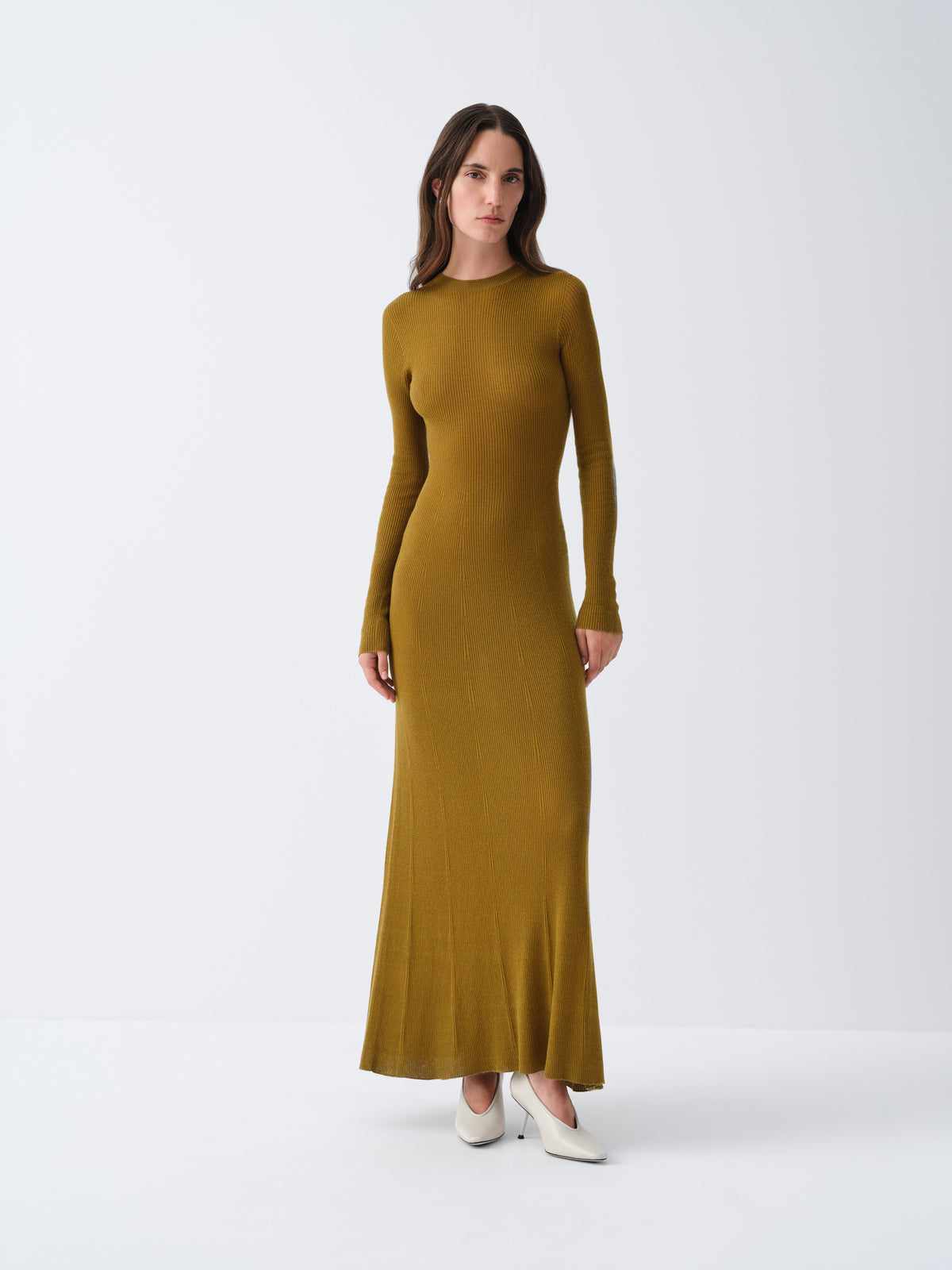 SHIVAN OLIVE DRESS