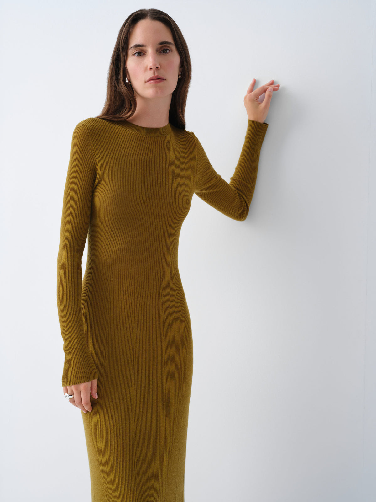 SHIVAN OLIVE DRESS
