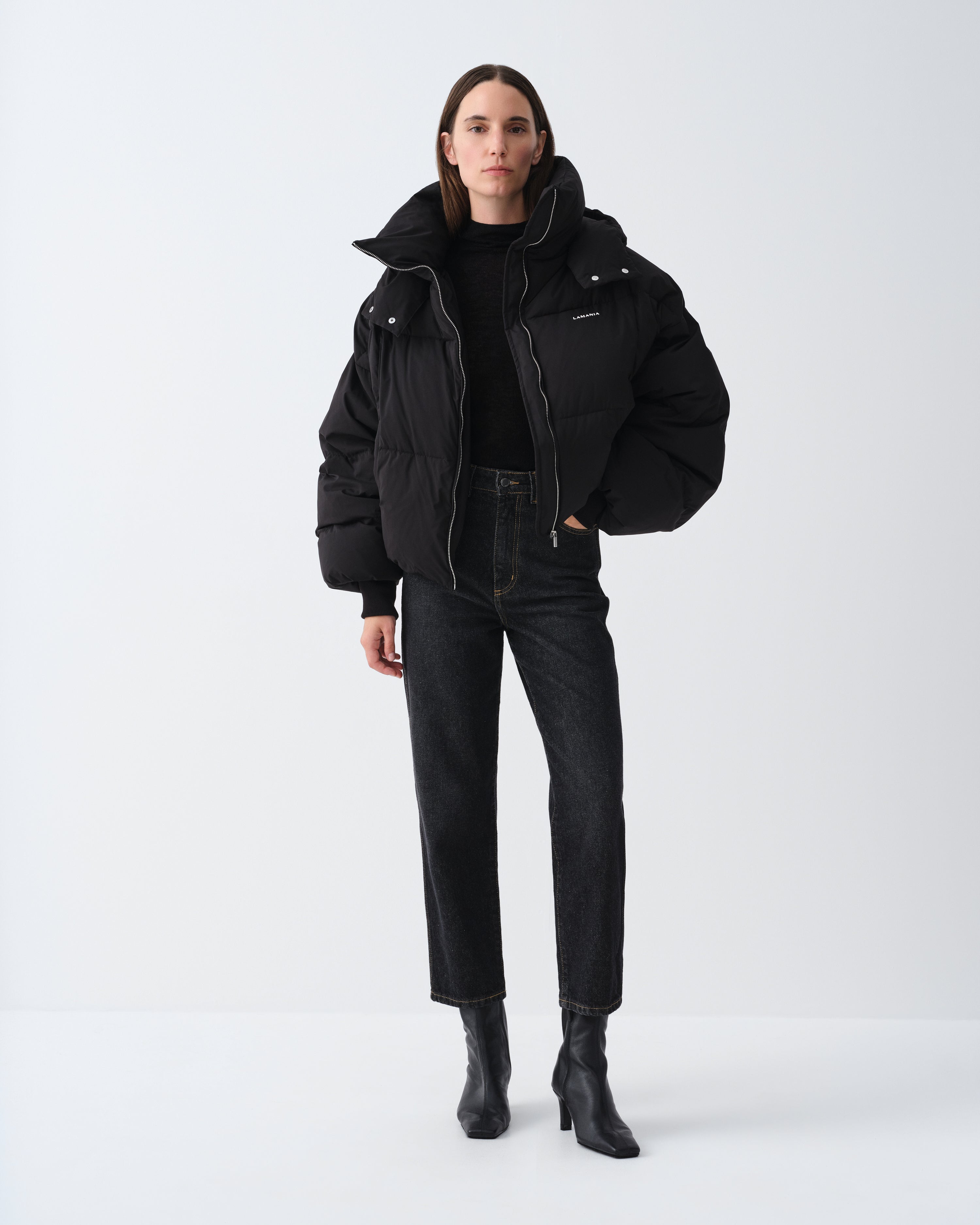 NICO BLACK DOWN JACKET