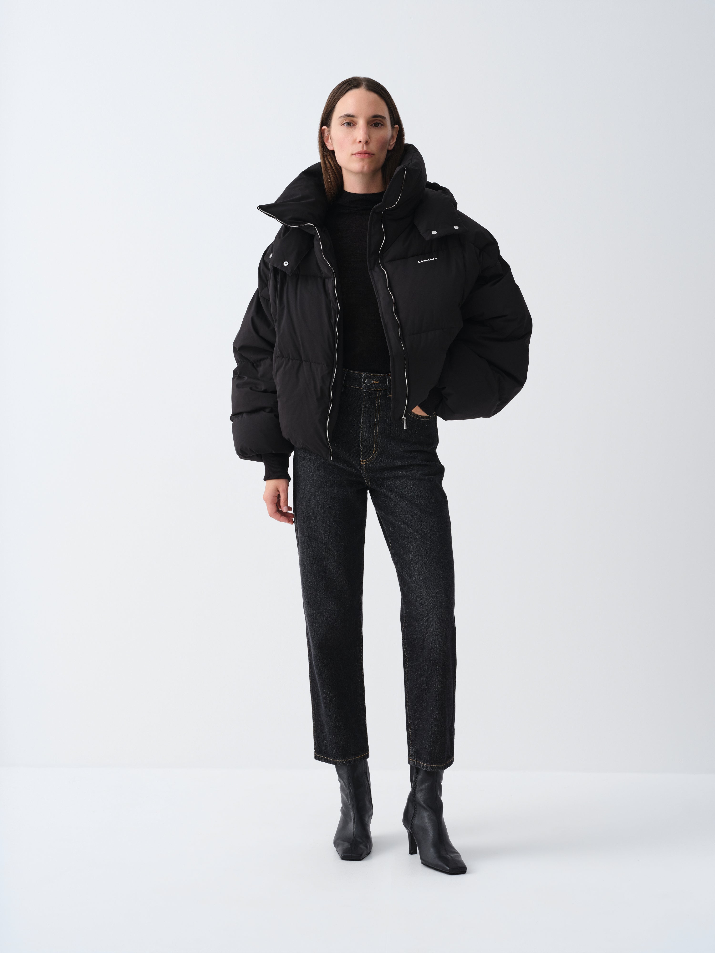 NICO BLACK DOWN JACKET