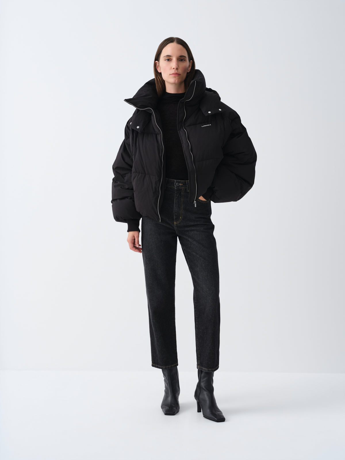 NICO BLACK DOWN JACKET