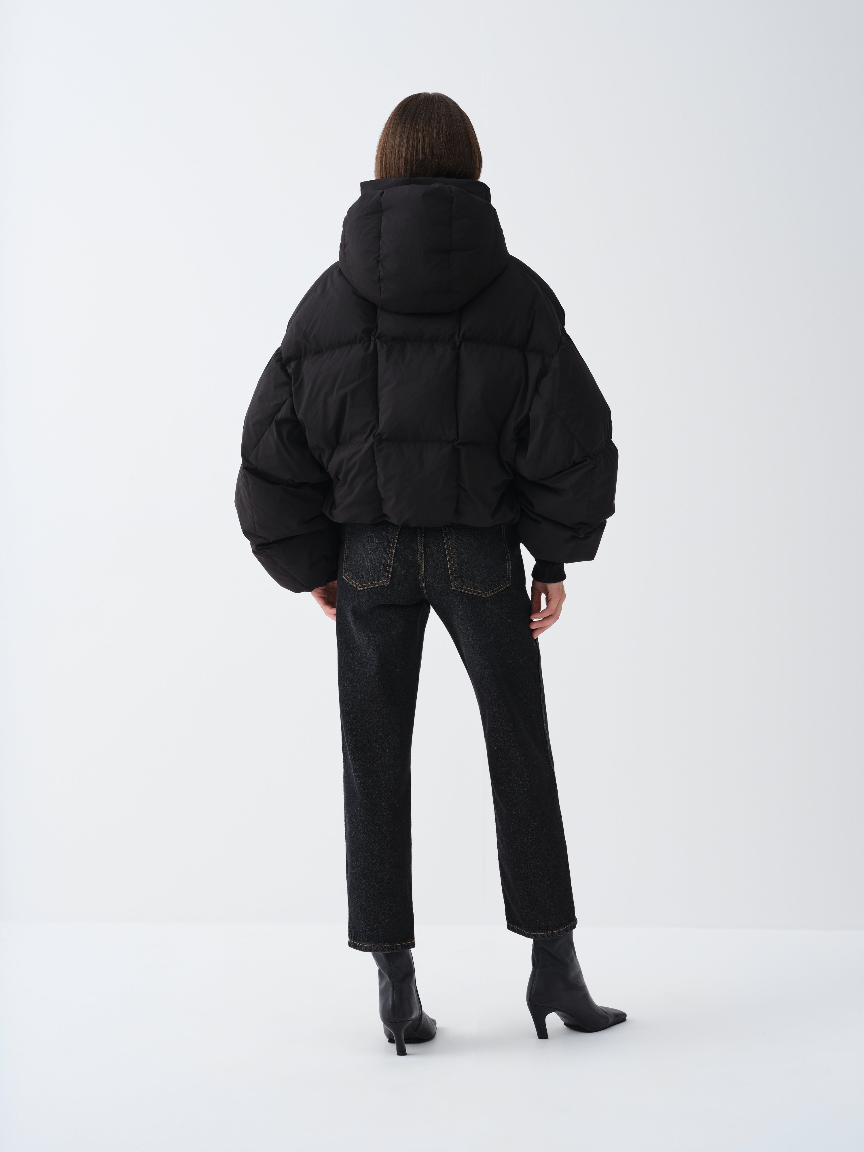 NICO BLACK DOWN JACKET