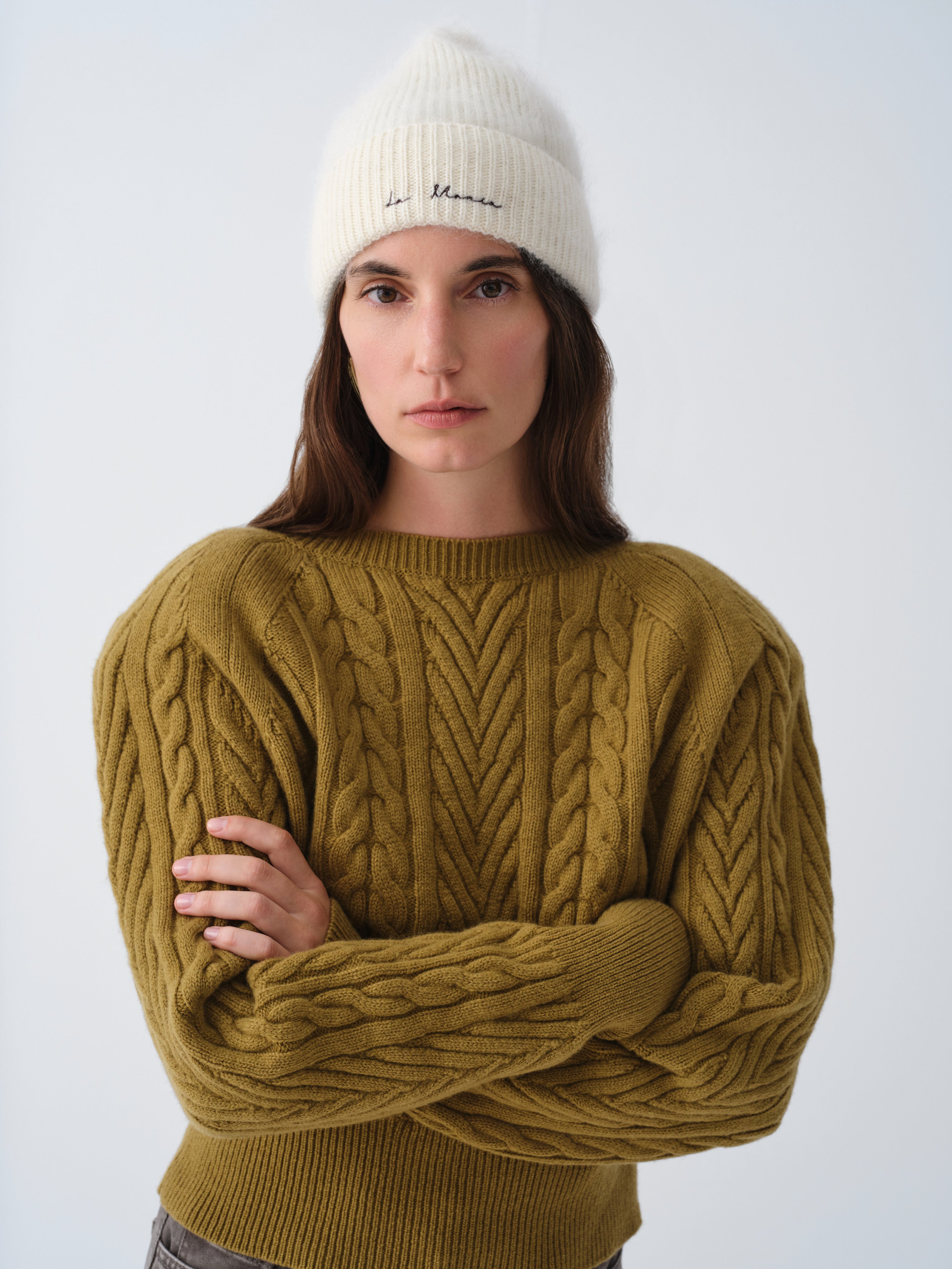 ALTA ECRU BEANIE