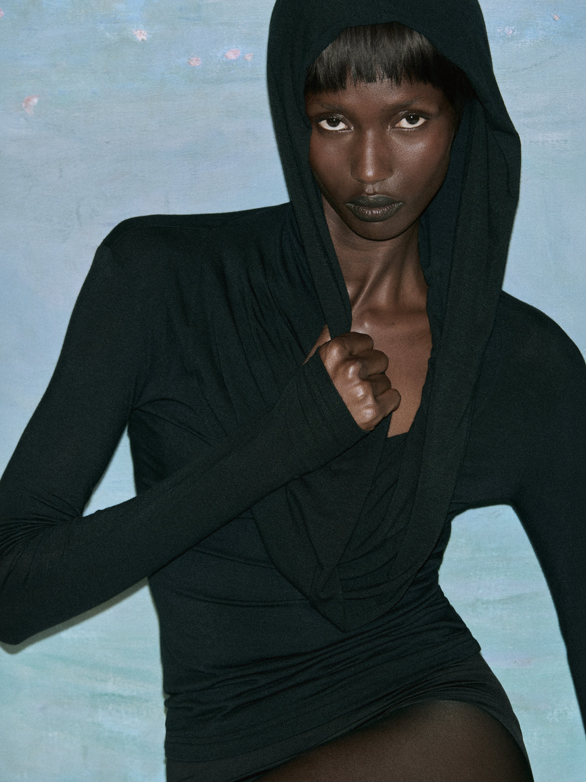 GAEL BLACK LONG SLEEVE