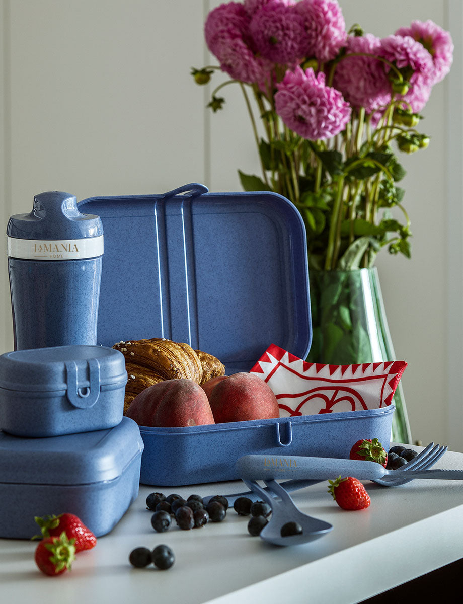 Sztućce Organic blue kpl. 3 szt.