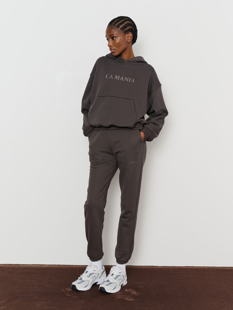 BLUZA Z KAPTUREM BROOK GRAPHITE