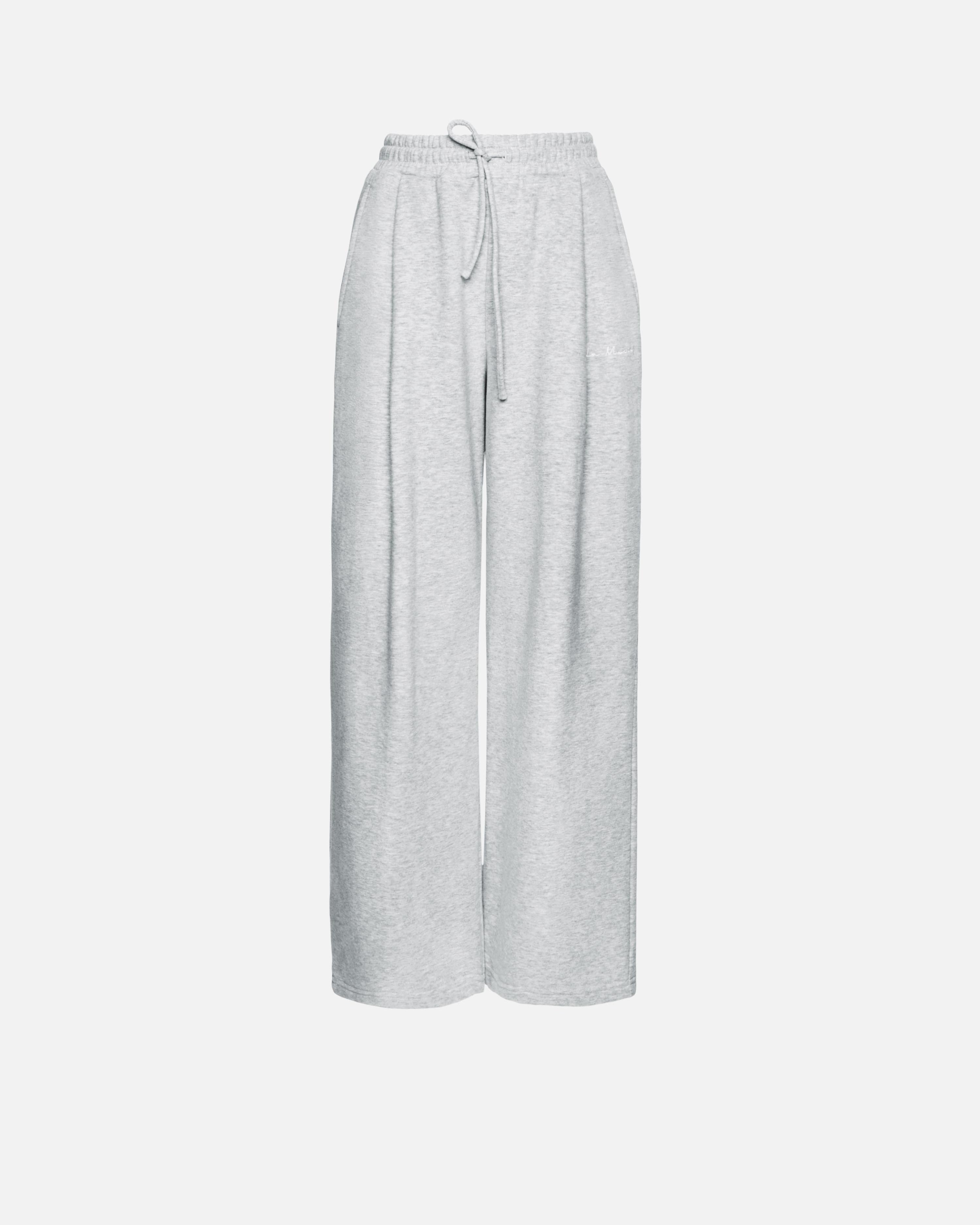 ALEN LIGHT GREY MELANGE SWEATPANTS