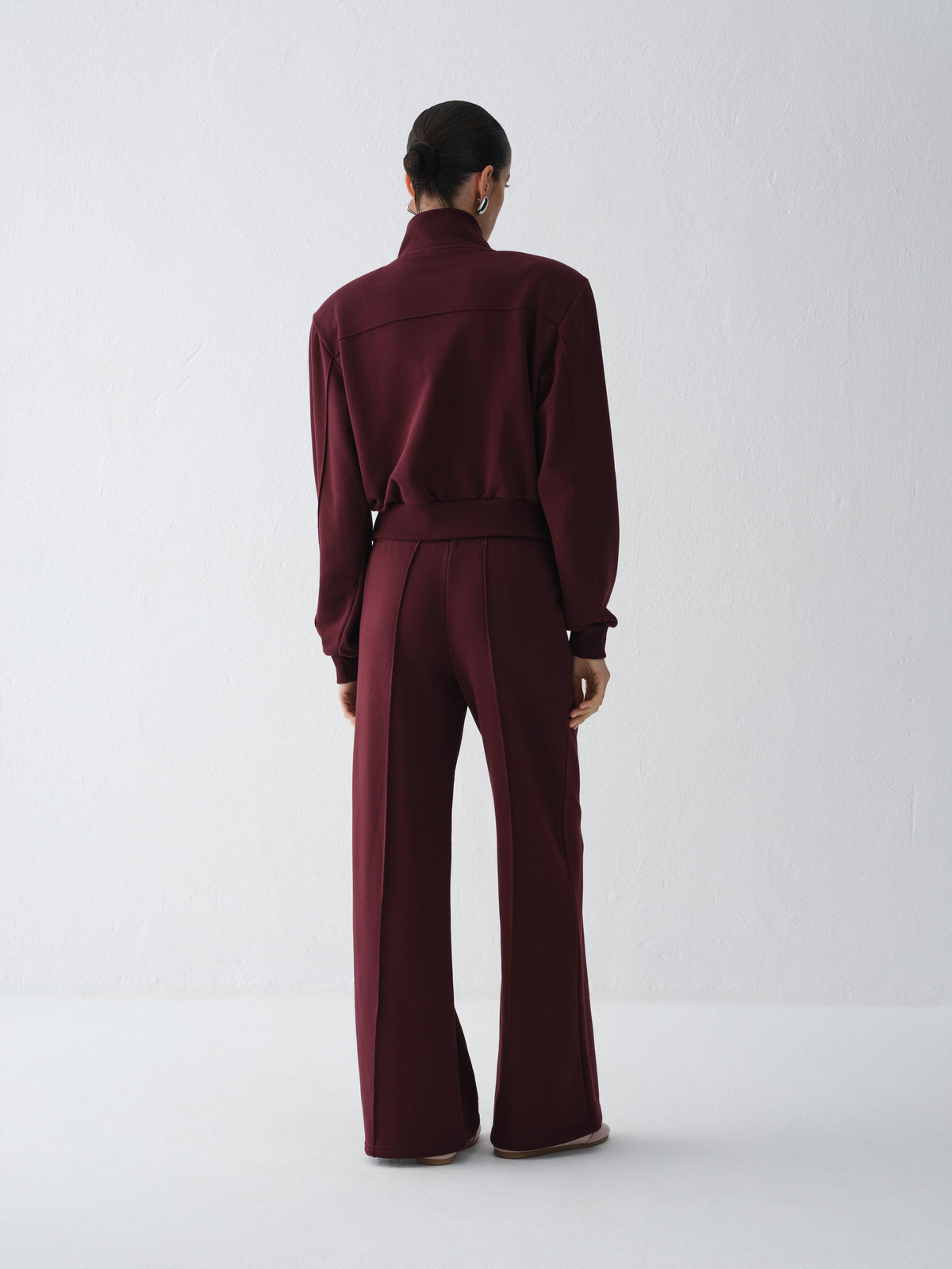SPODNIE DRESOWE APOLLO BURGUNDY
