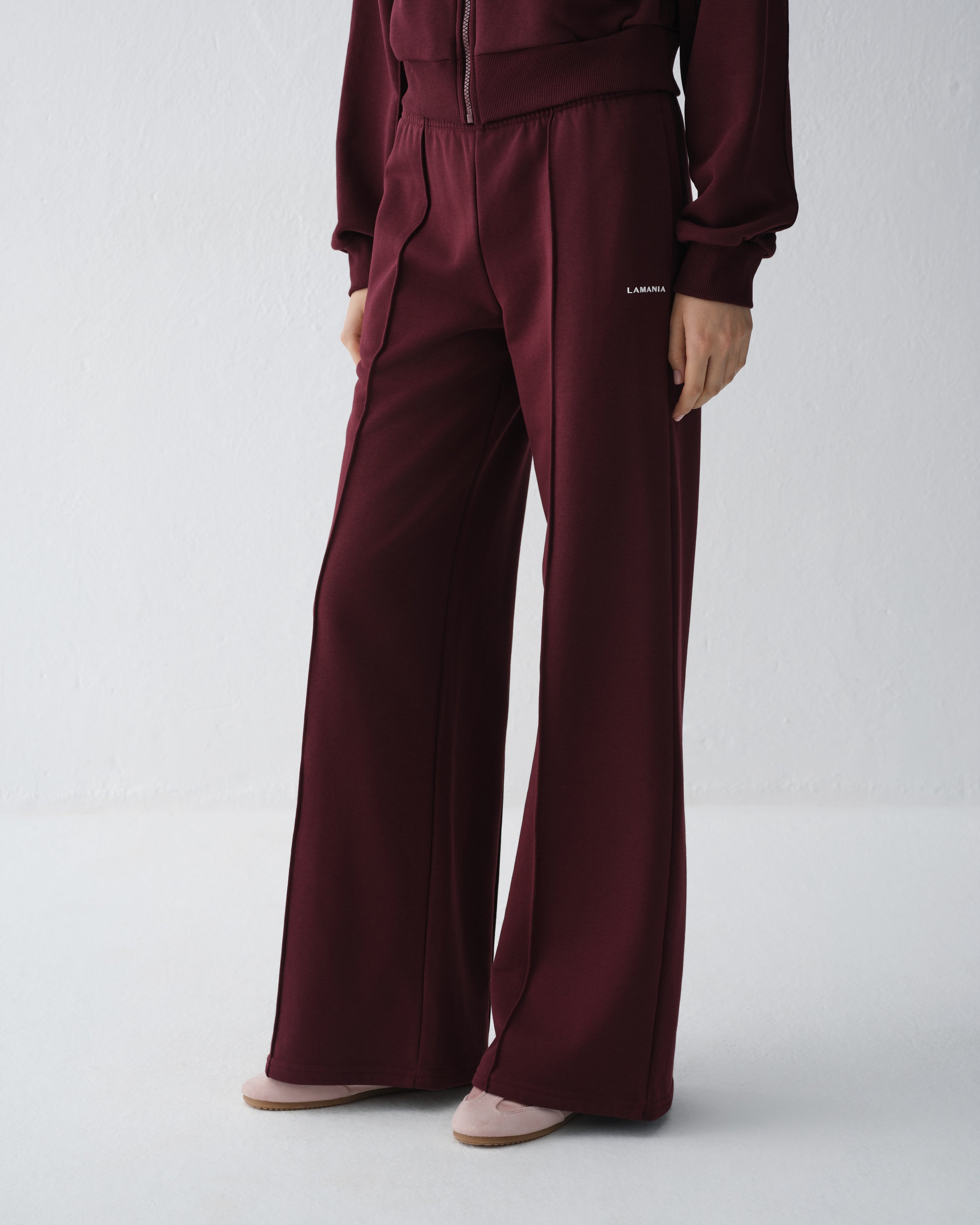SPODNIE DRESOWE APOLLO BURGUNDY