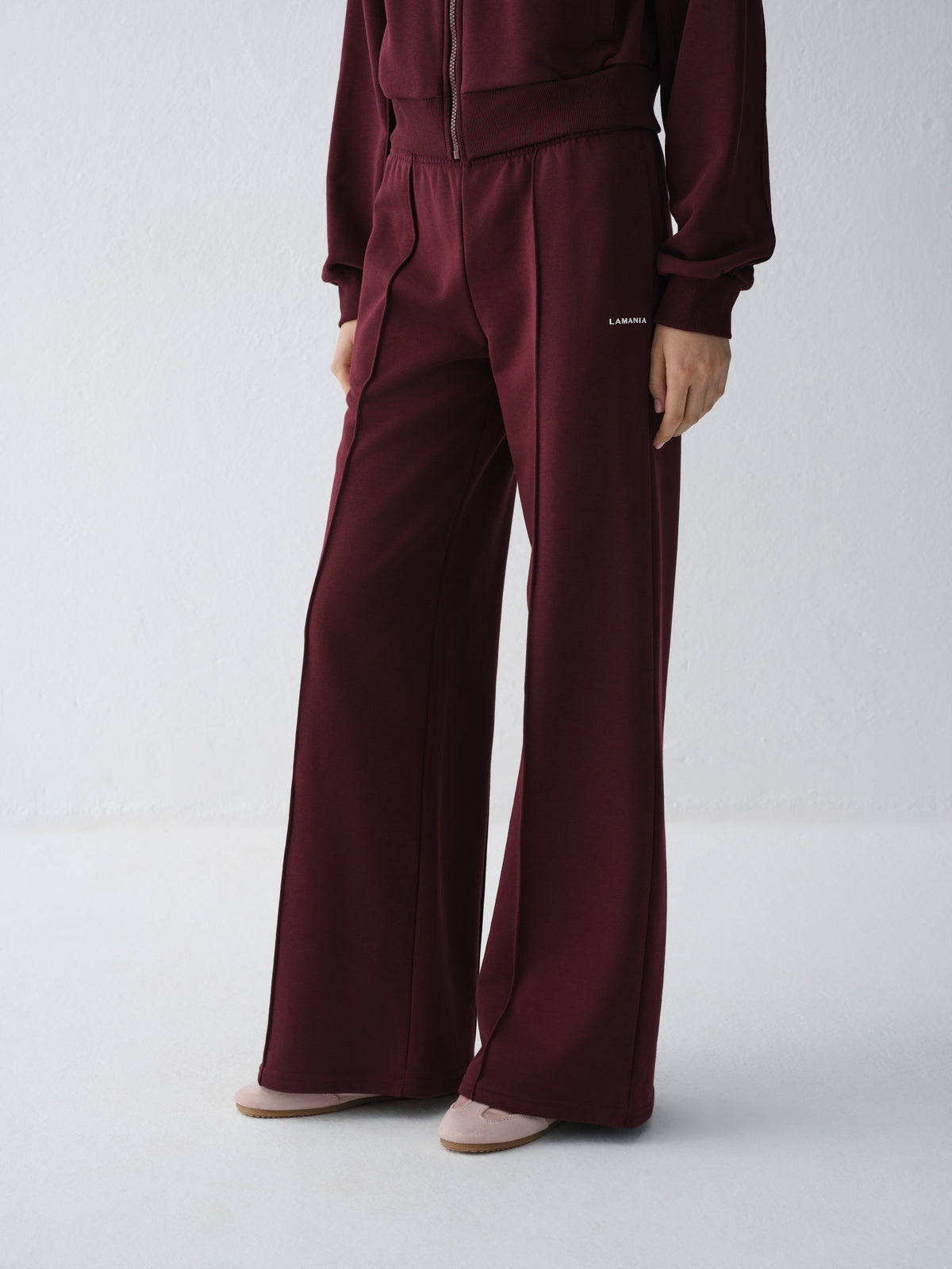 SPODNIE DRESOWE APOLLO BURGUNDY