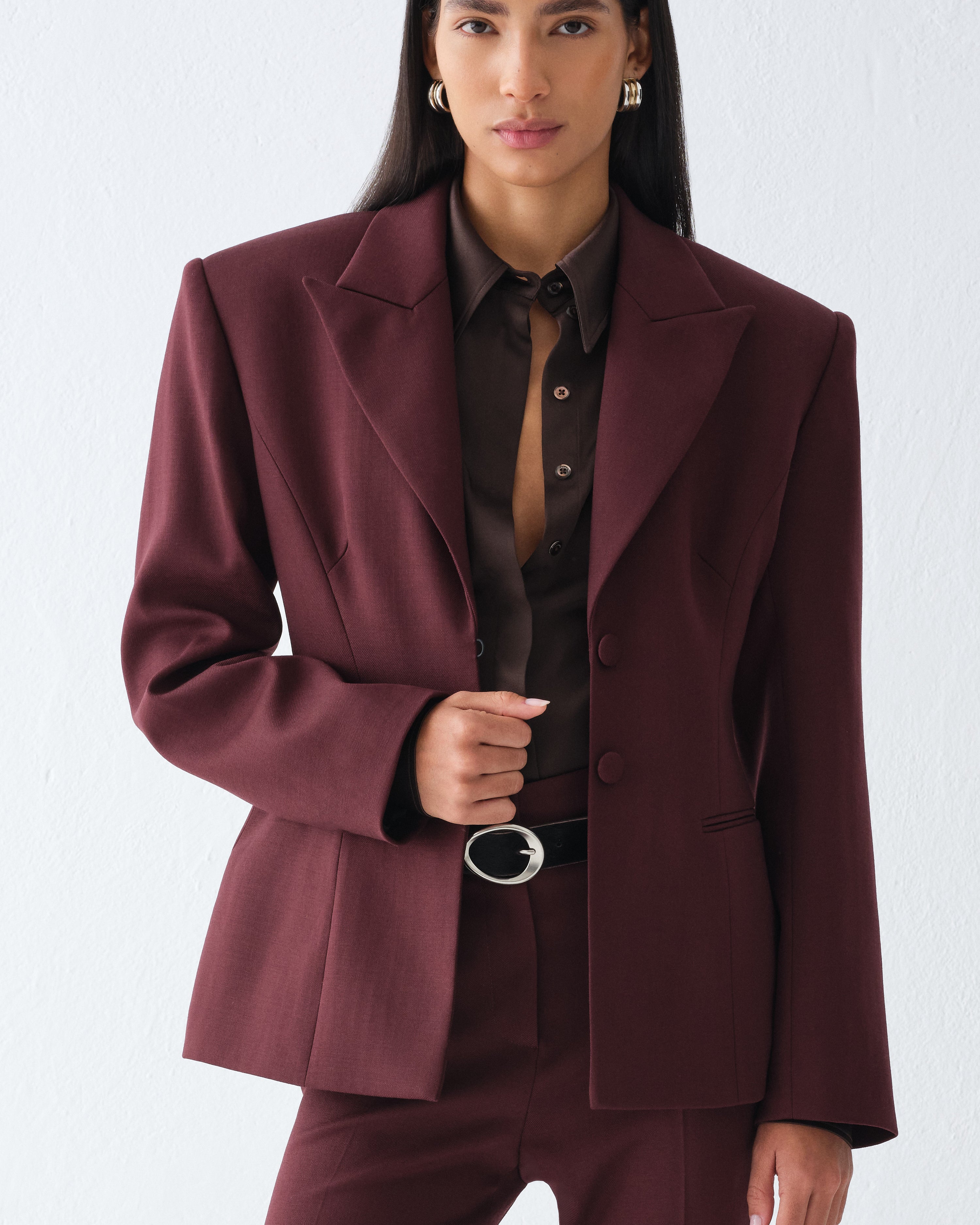 MARYNARKA AMBRIO BURGUNDY