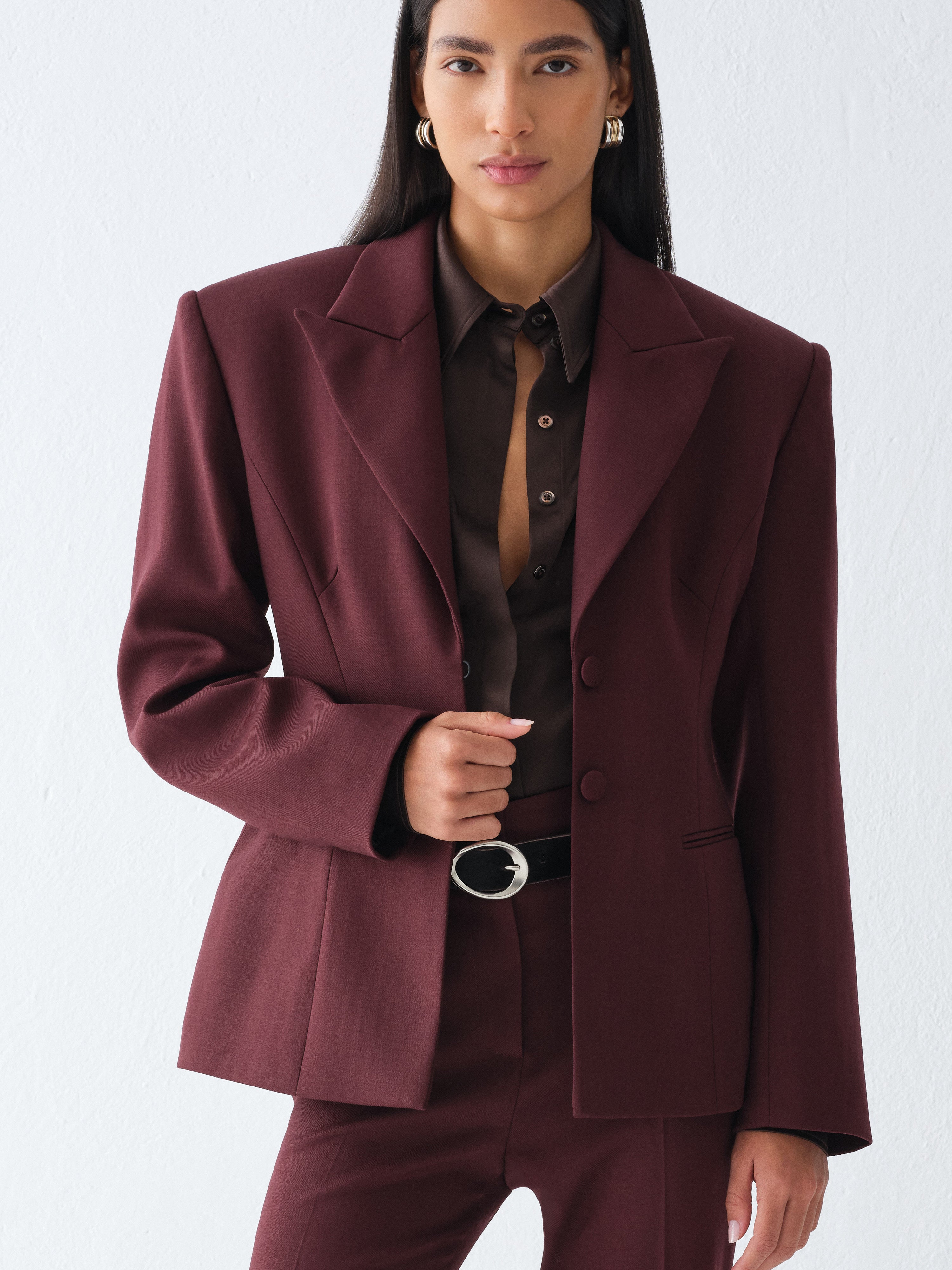 MARYNARKA AMBRIO BURGUNDY