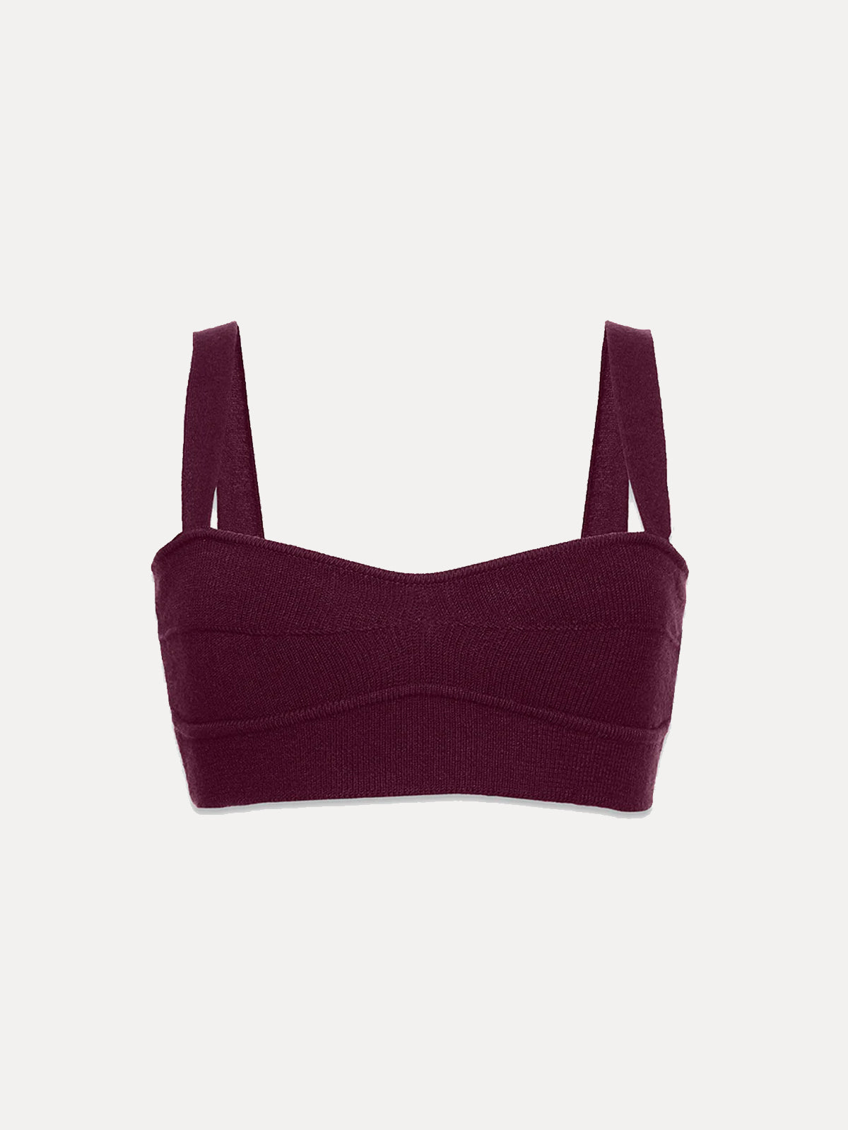 TOP NA RAMIĄCZKACH ANAIS PLUM