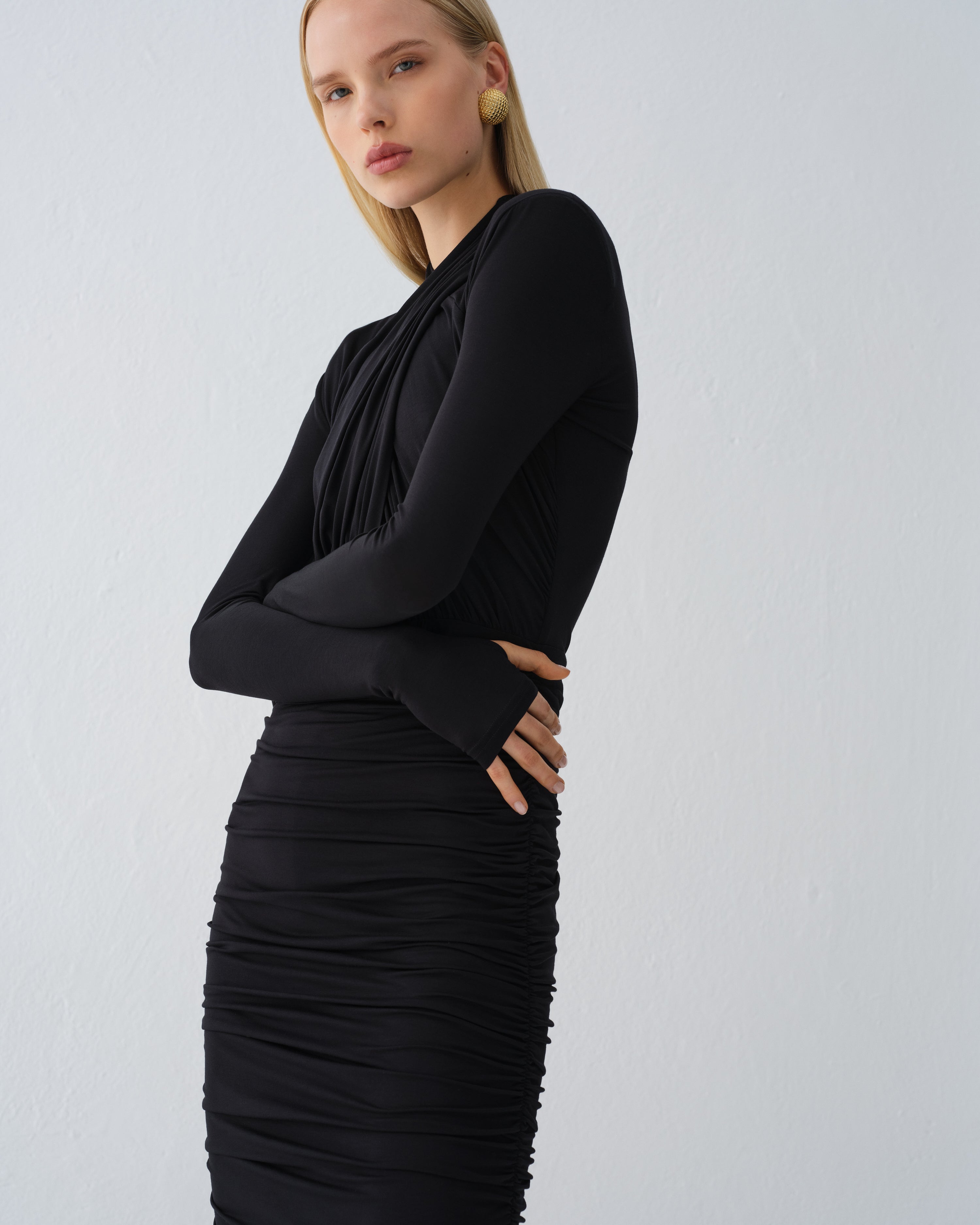 ANAT BLACK DRESS
