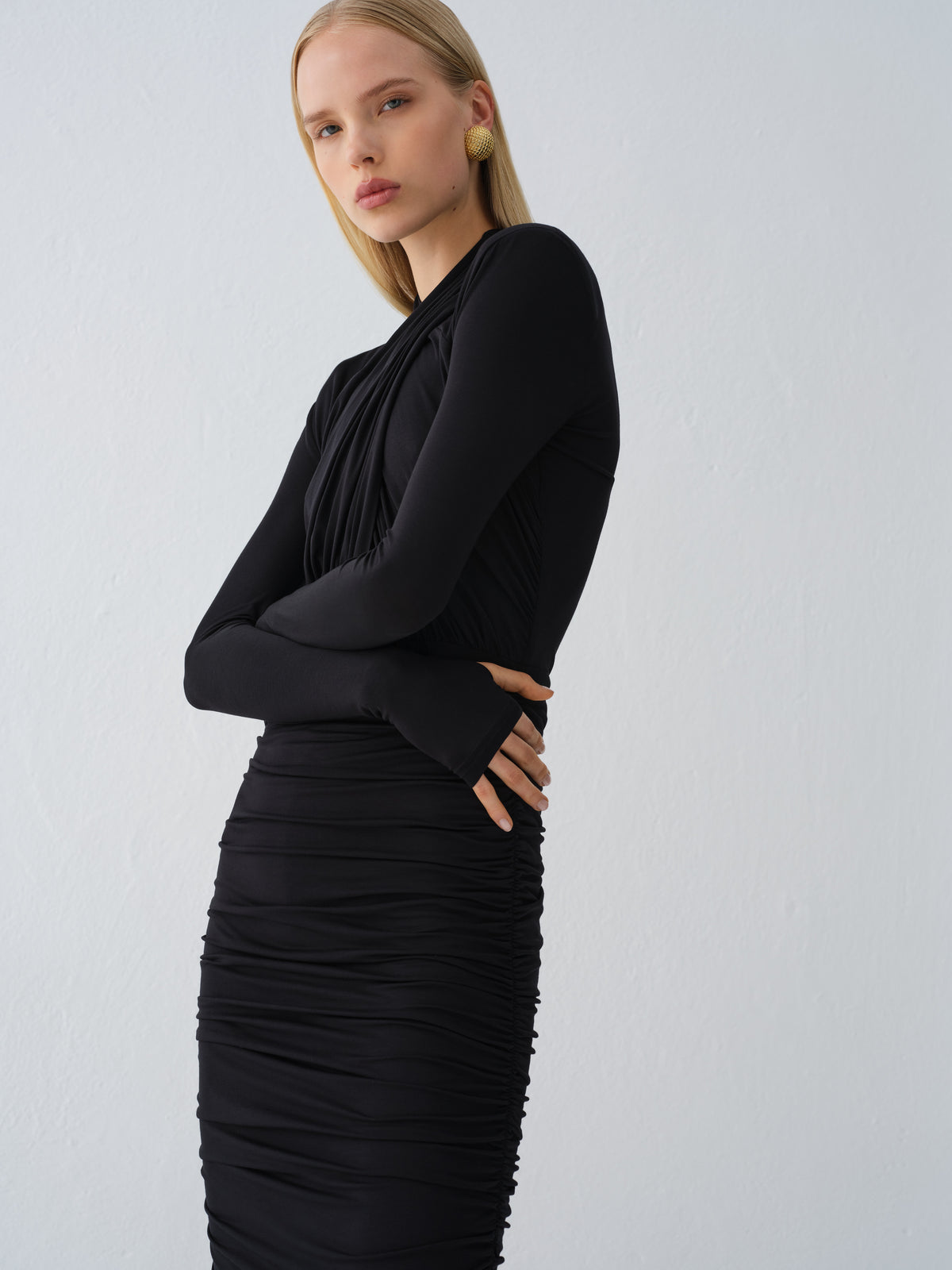 ANAT BLACK DRESS