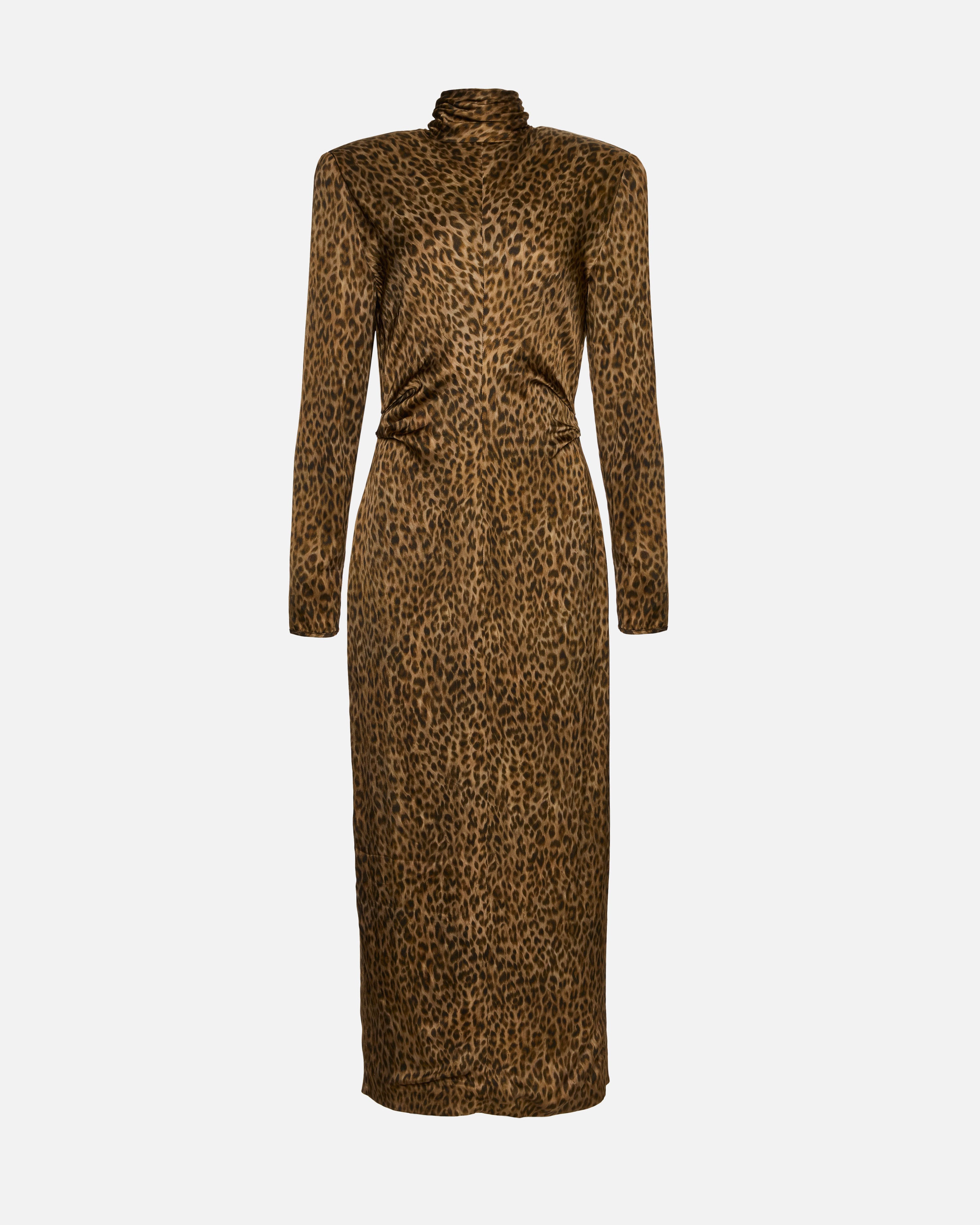 AZAR DRESS LEOPARD PRINT