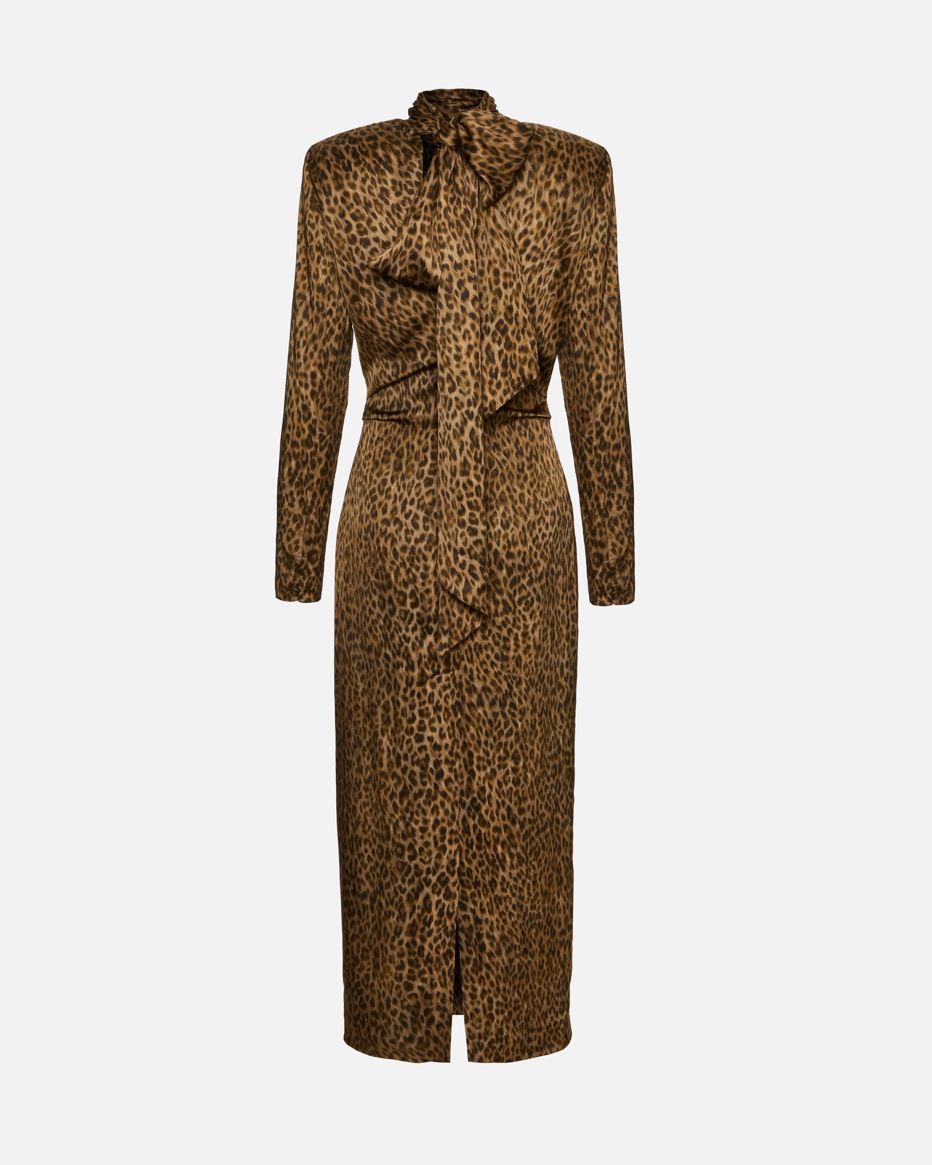 AZAR DRESS LEOPARD PRINT