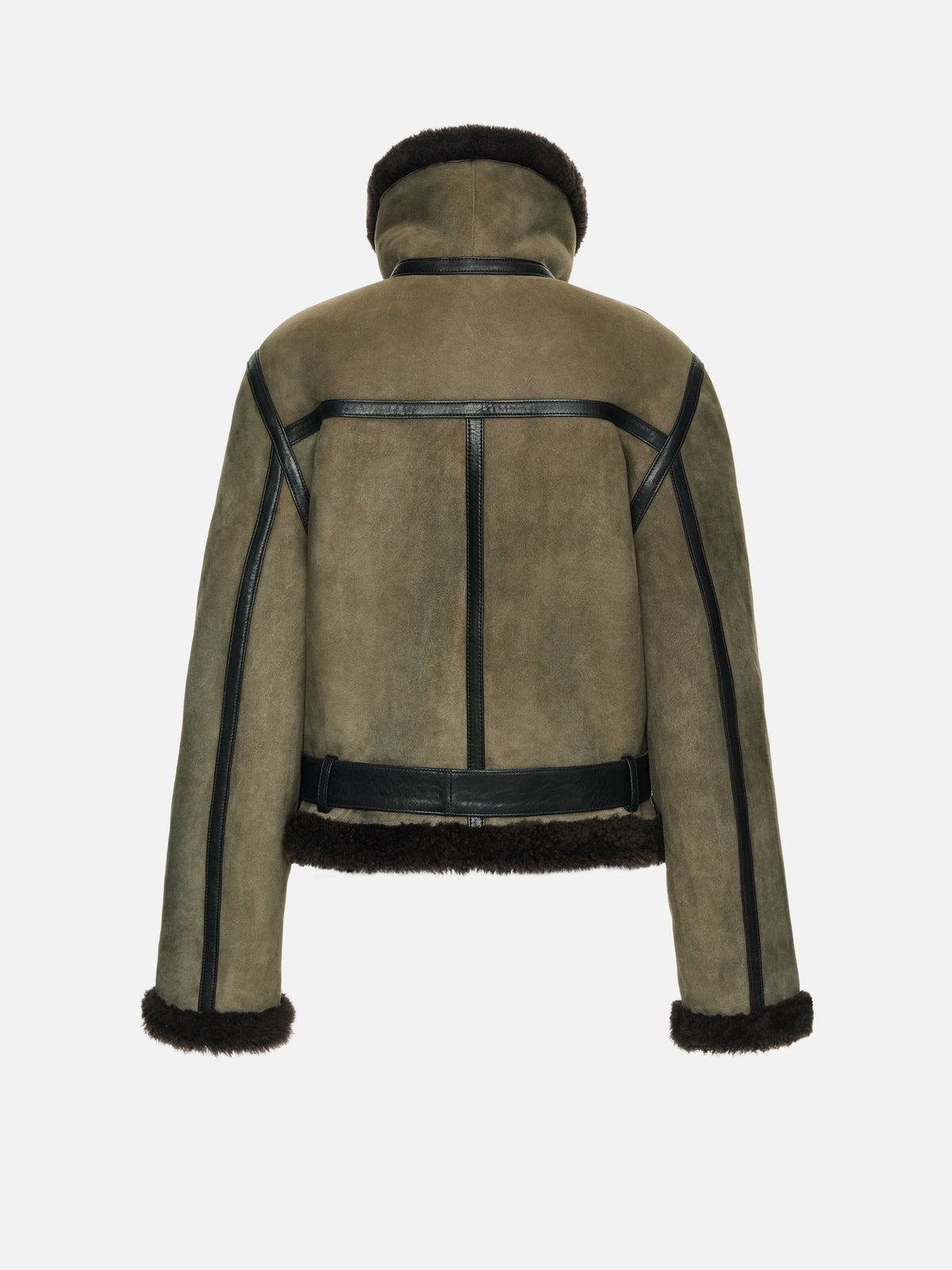 BELLONA TAUPE SHEARLING COAT