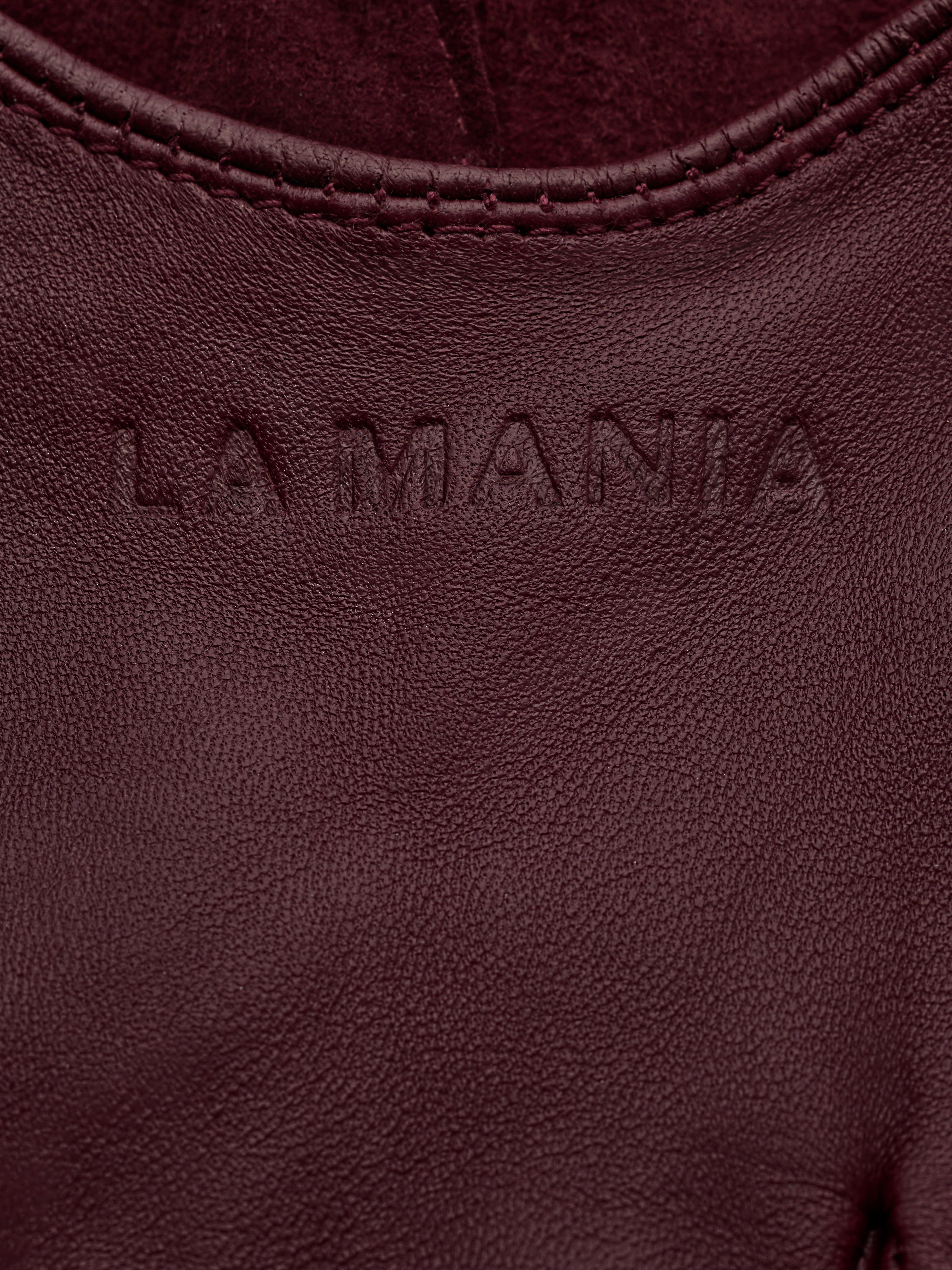 CASSIA BURGUNDY GLOVES