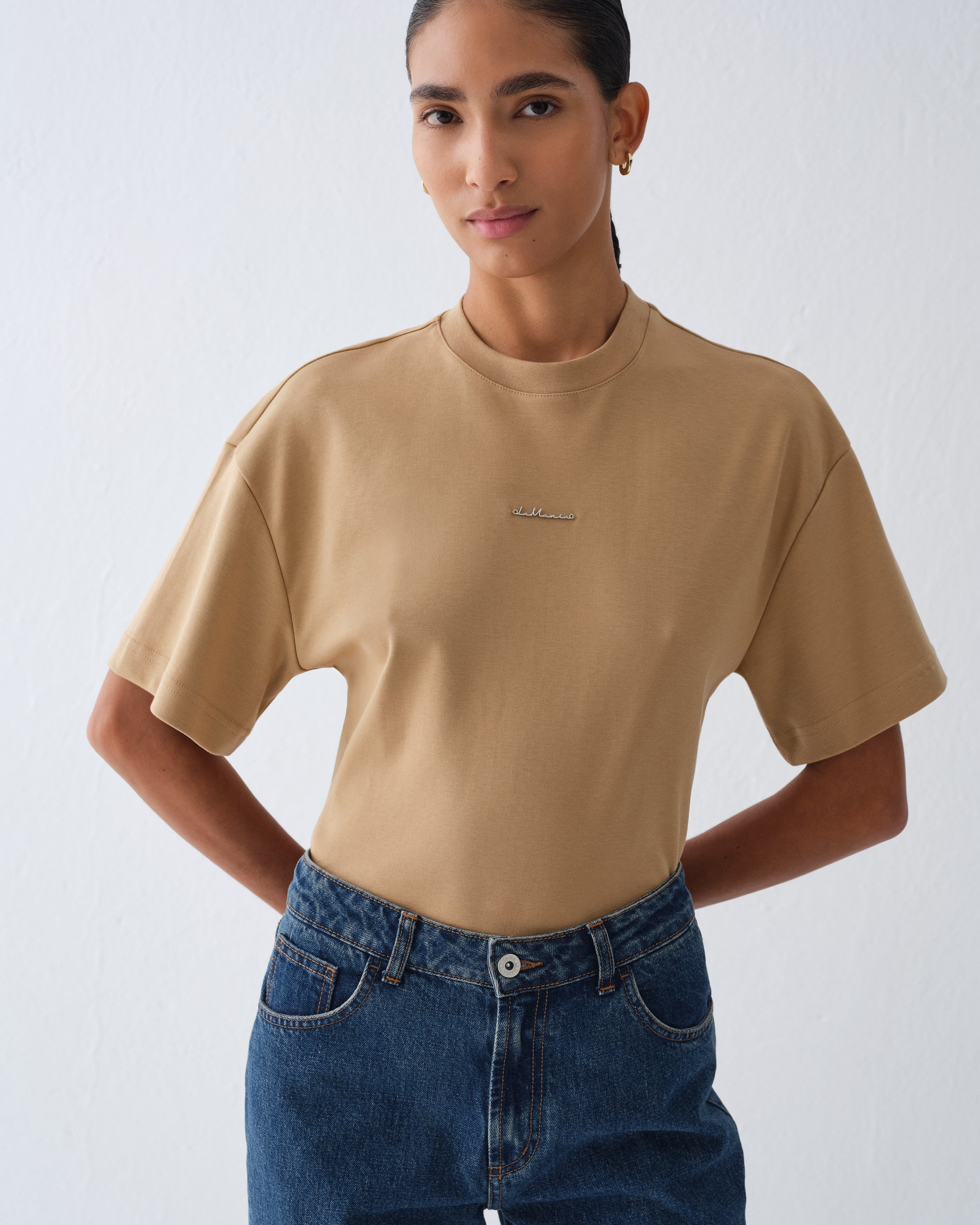 T-SHIRT COLDI BEIGE