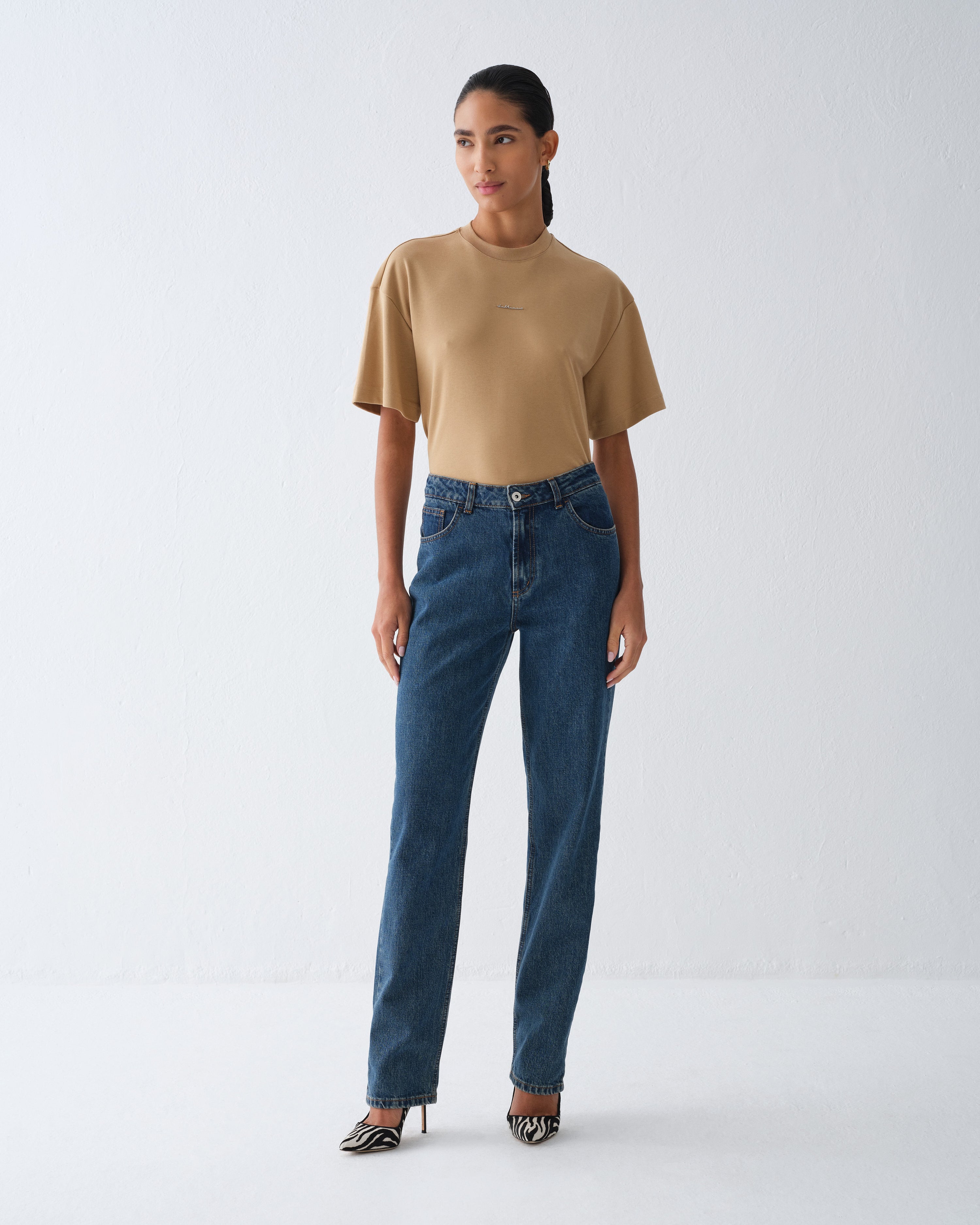 T-SHIRT COLDI BEIGE