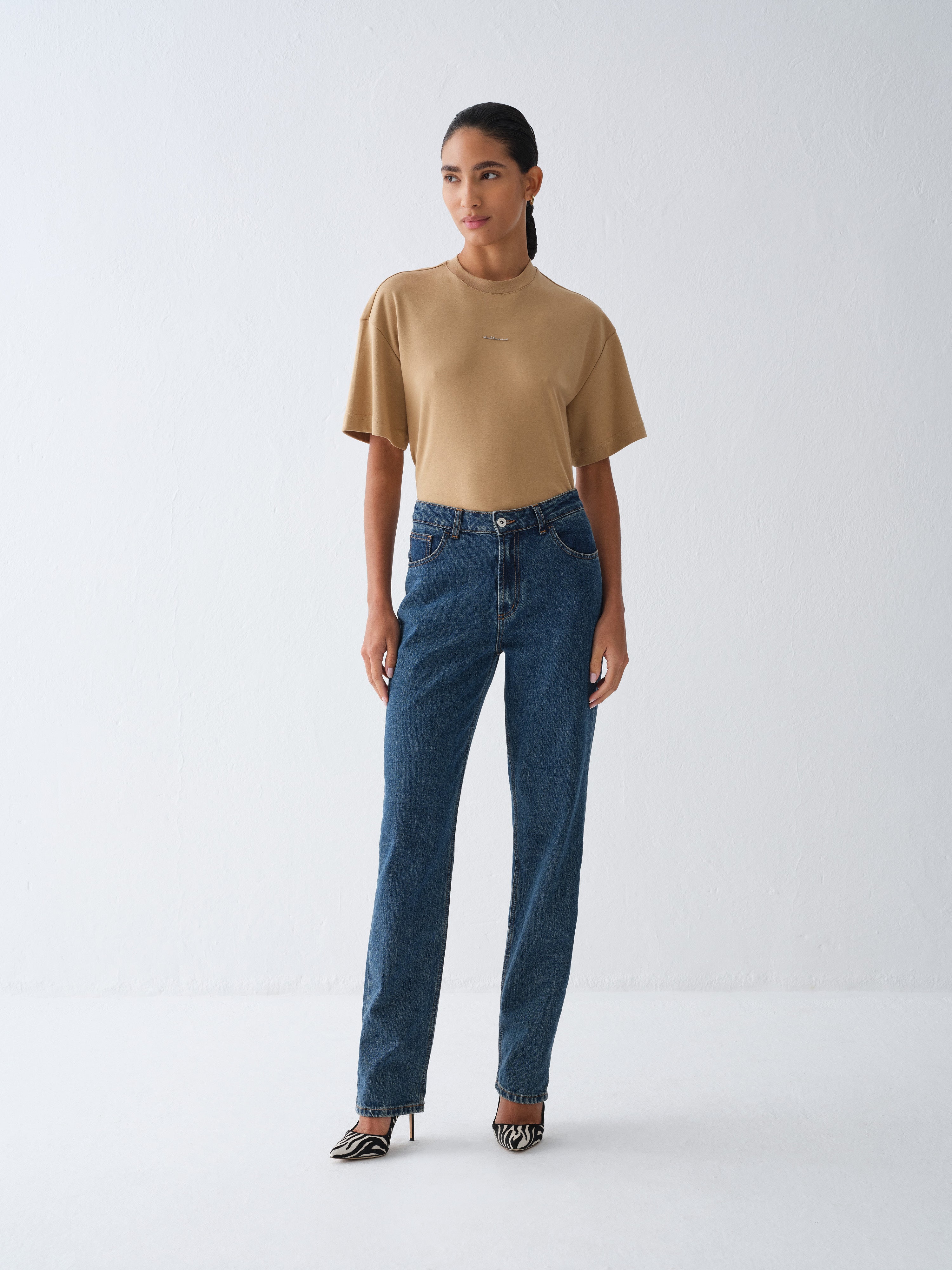 T-SHIRT COLDI BEIGE