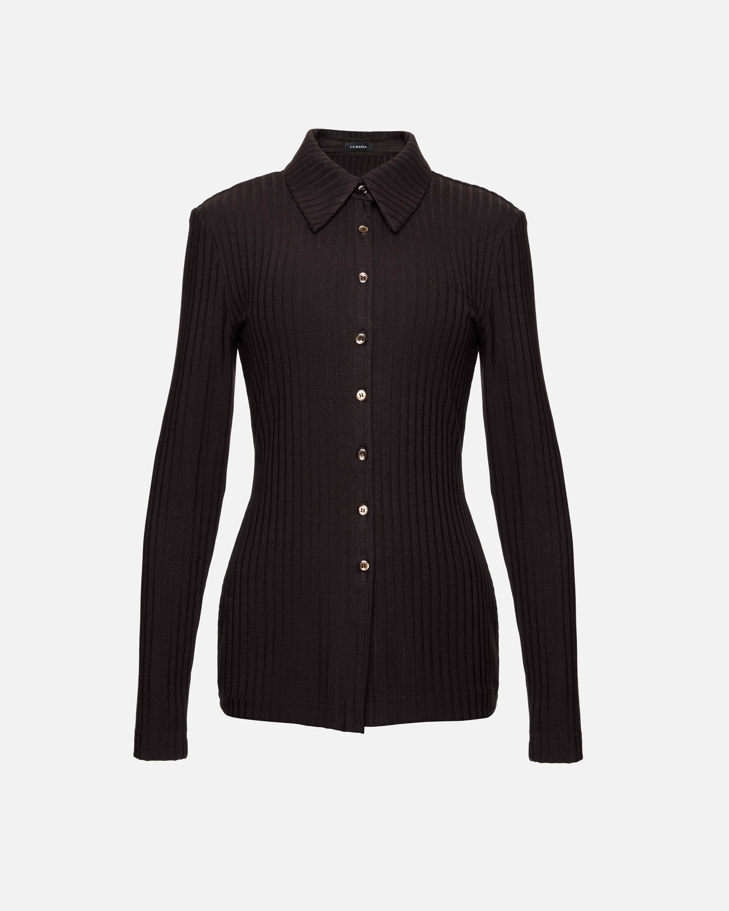 BLUZKA COMELLE DARK CHOCOLATE