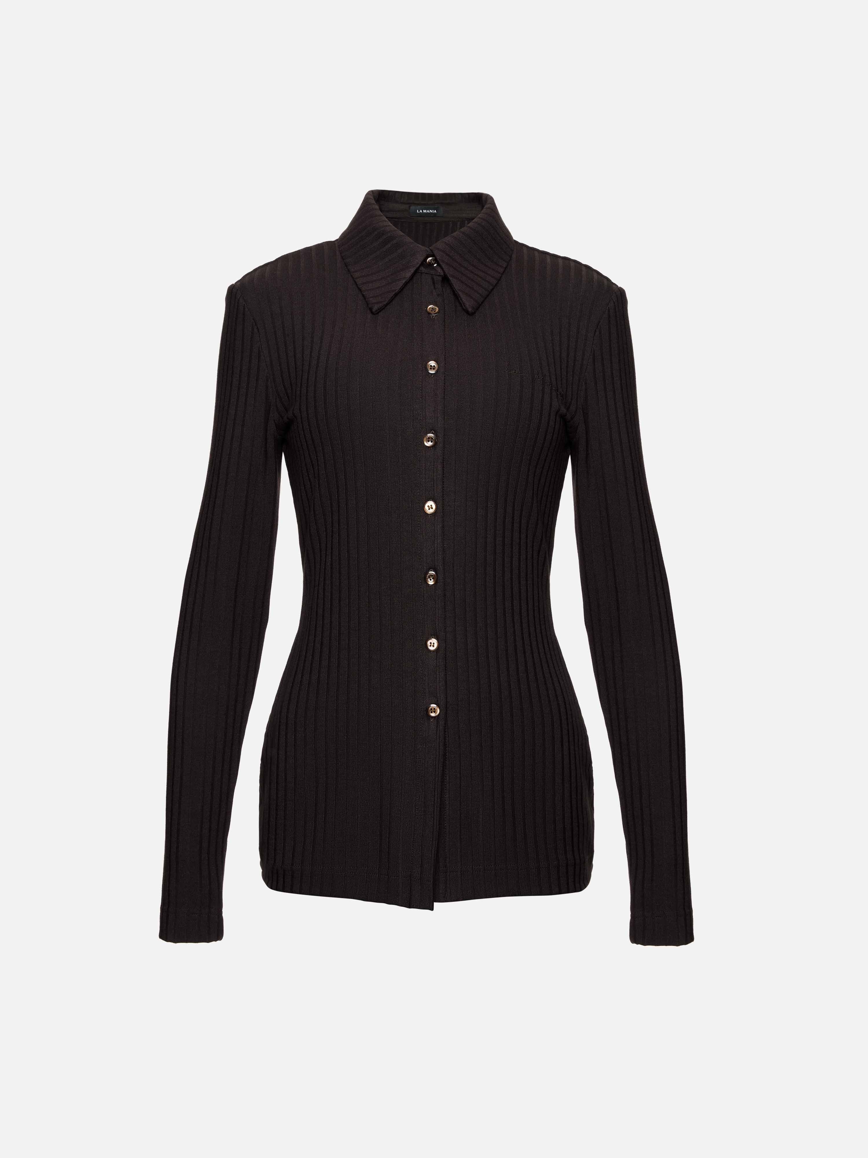 BLUZKA COMELLE DARK CHOCOLATE