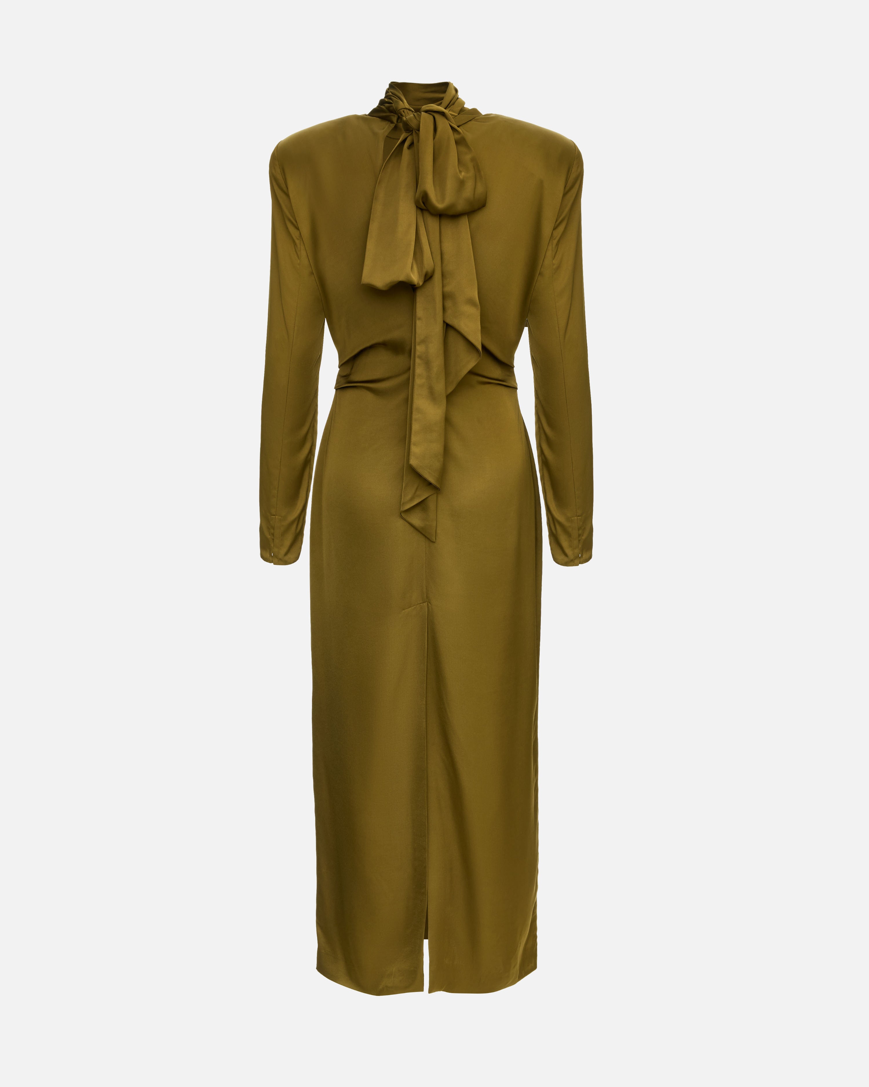DAMAR OLIVE DRESS