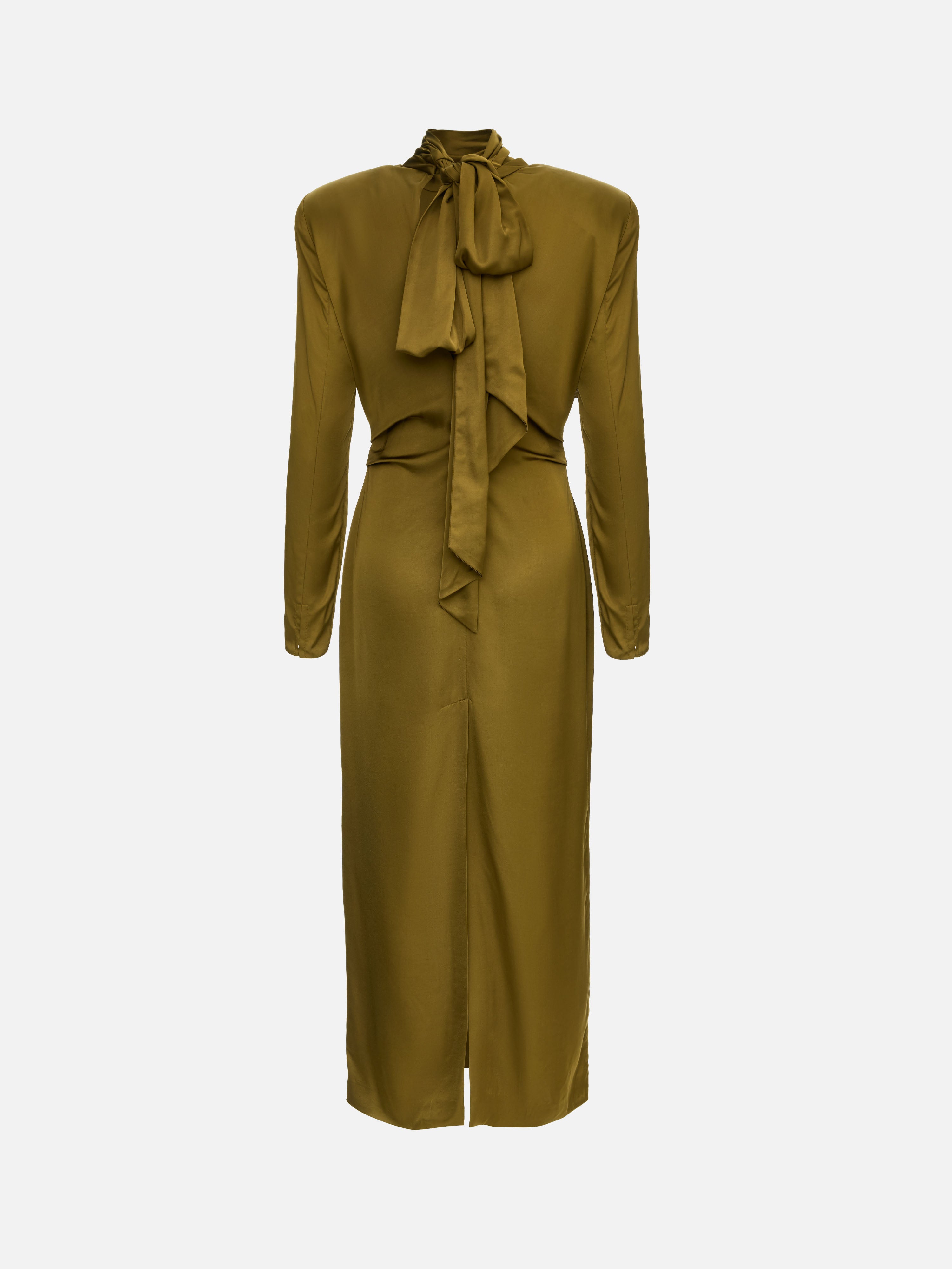 DAMAR OLIVE DRESS