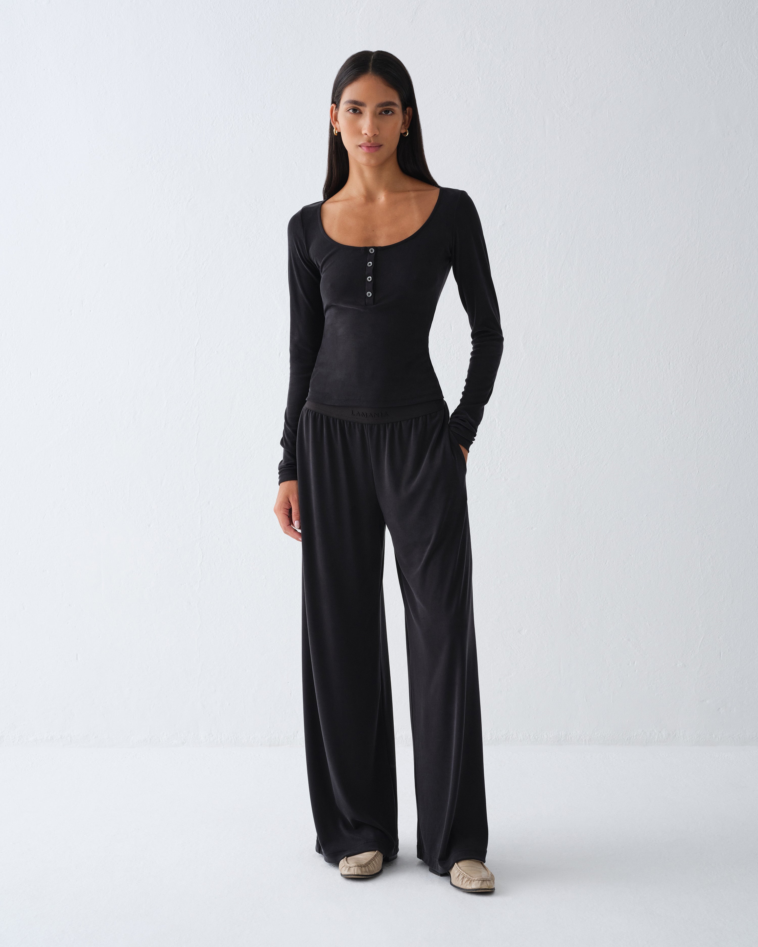 BETH BLACK SWEATPANTS