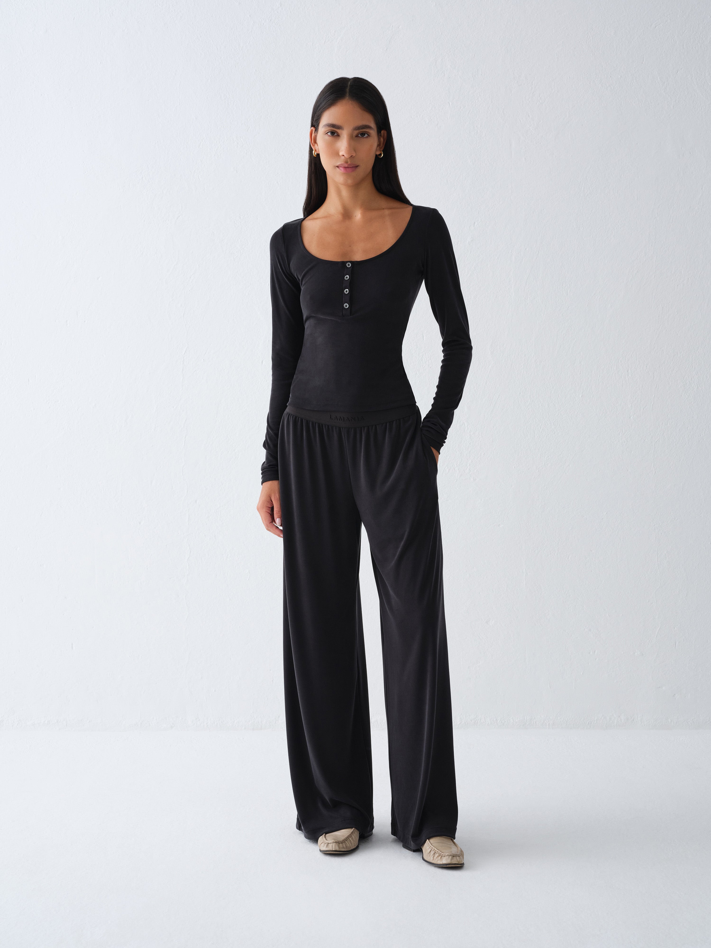BETH BLACK SWEATPANTS