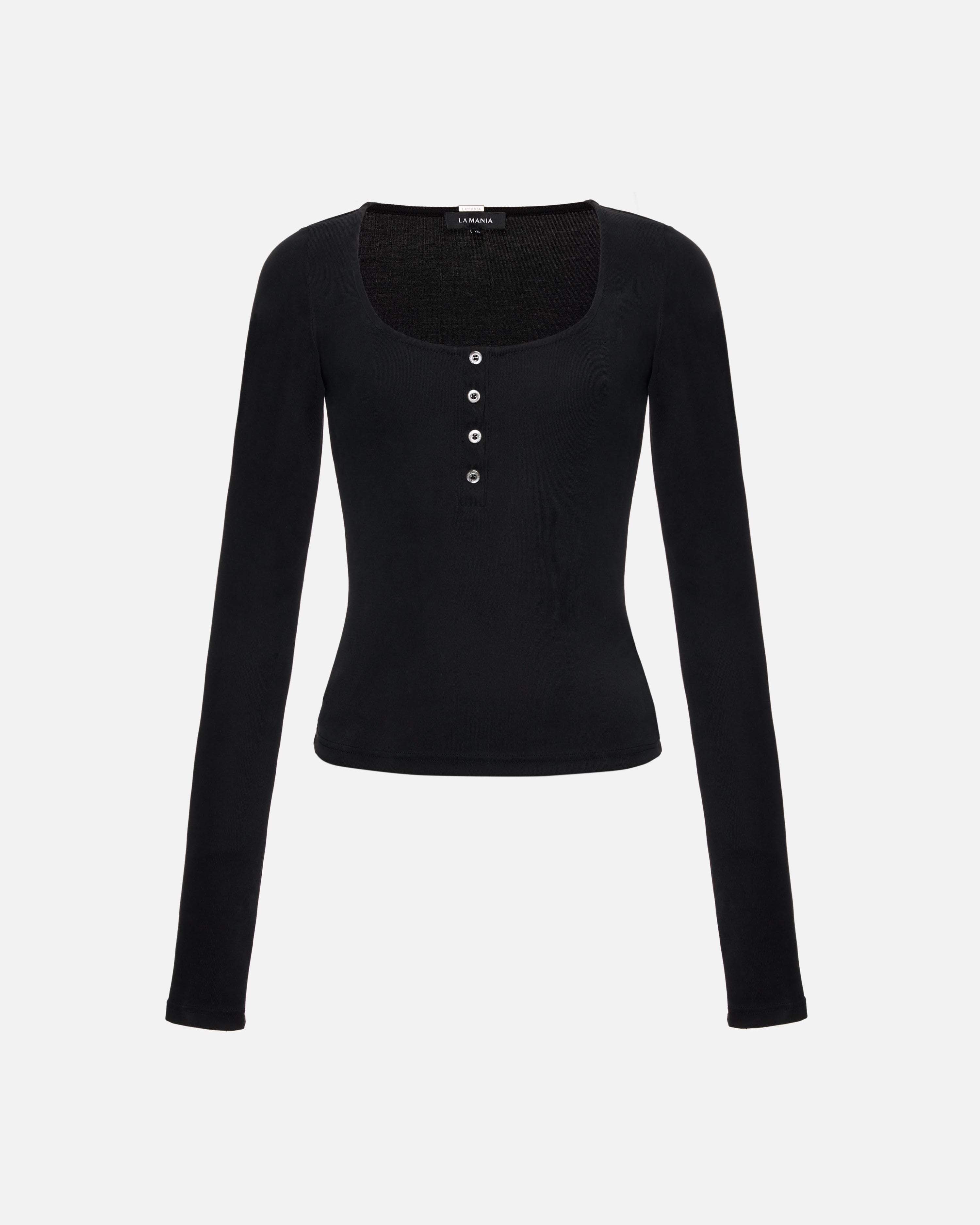 LONGSLEEVE ESTHER BLACK
