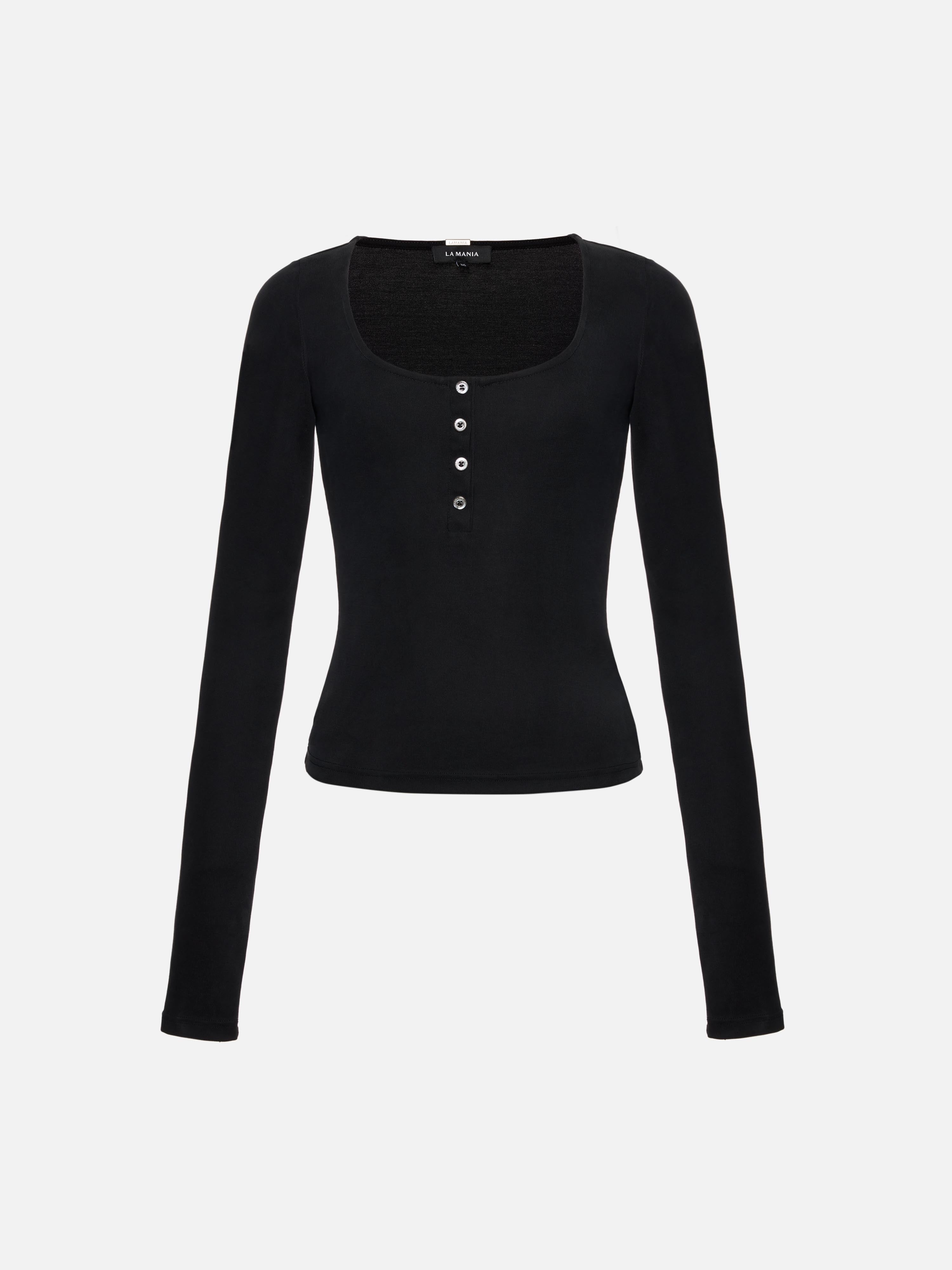 LONGSLEEVE ESTHER BLACK