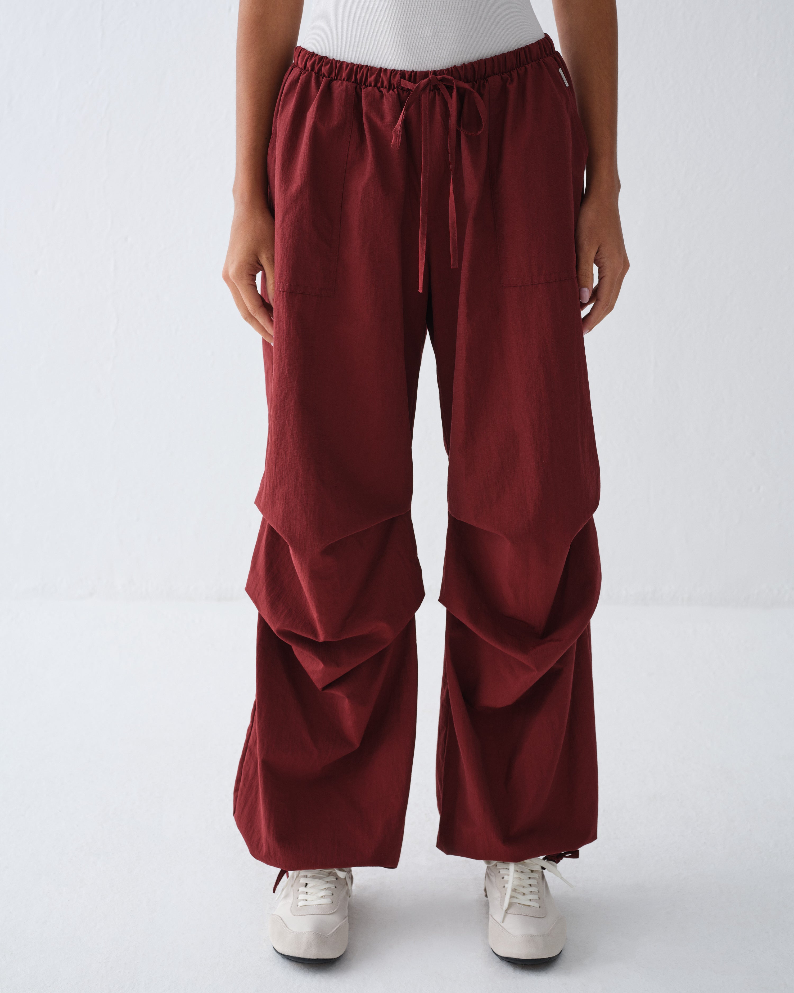 ETTE BURGUNDY TROUSERS