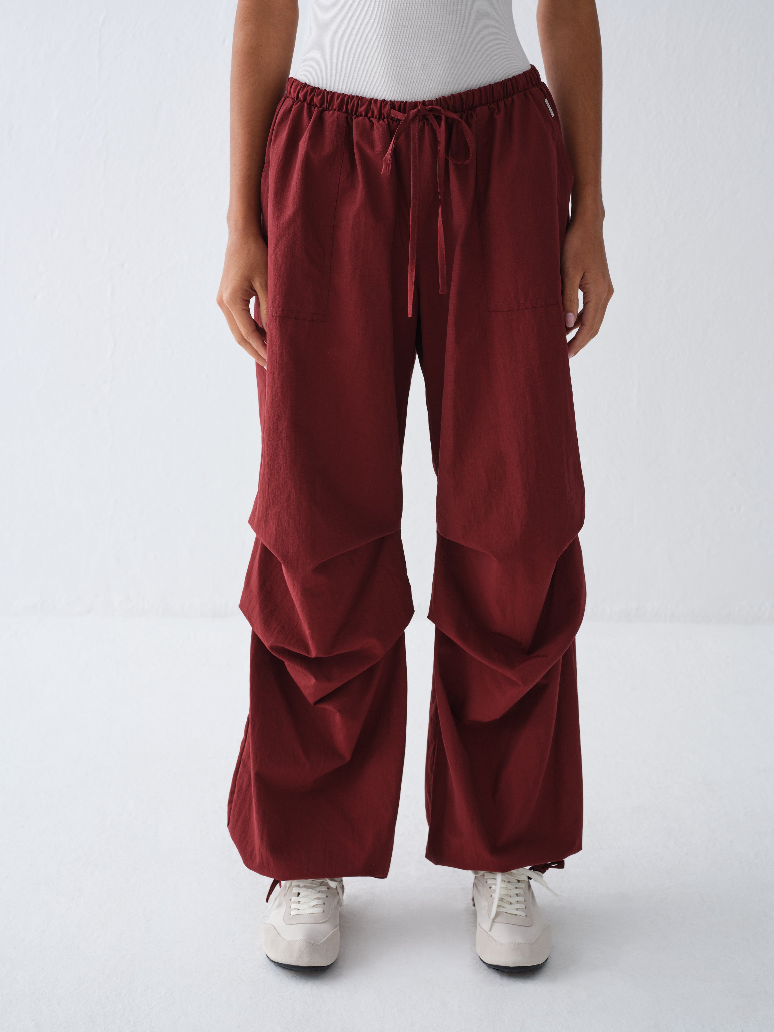 ETTE BURGUNDY TROUSERS
