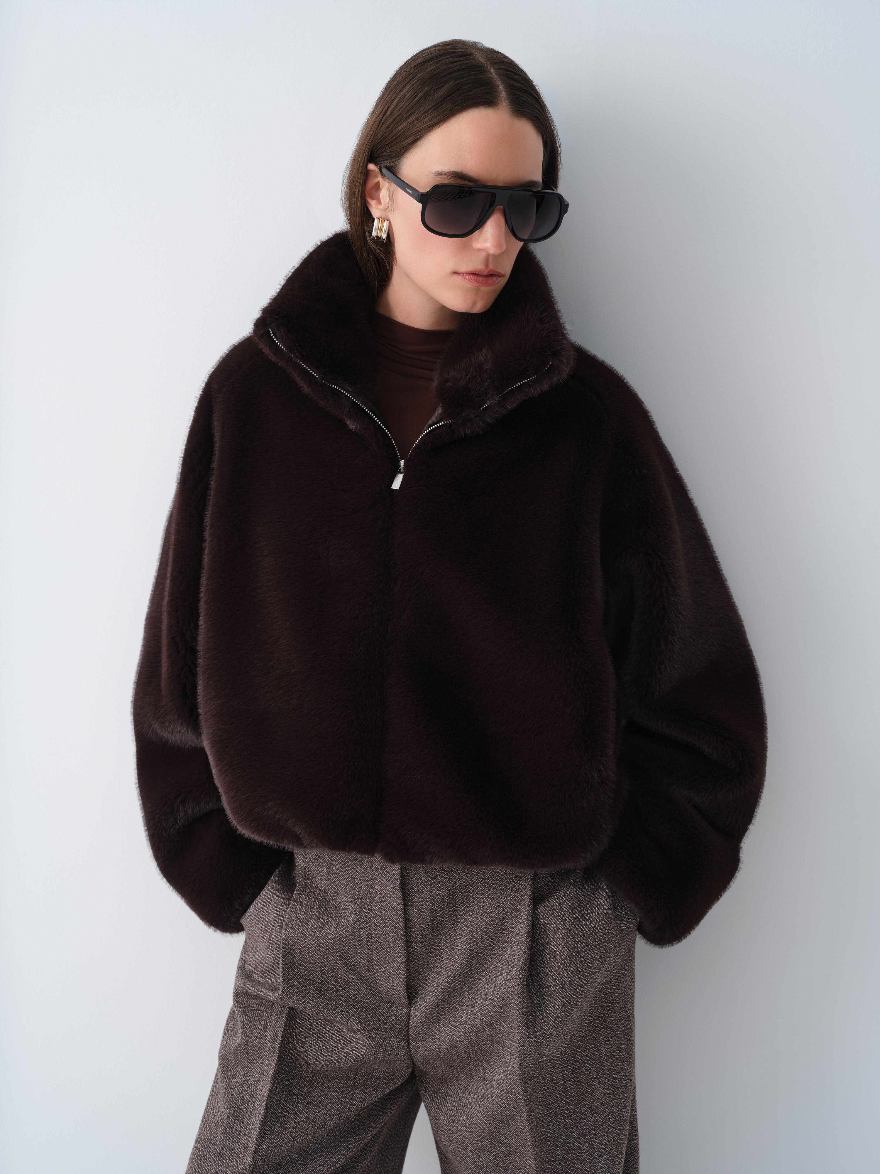 GAIA DARK CHOCOLATE FUR