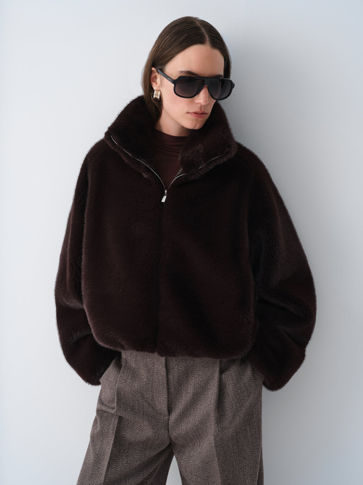 GAIA DARK CHOCOLATE FUR
