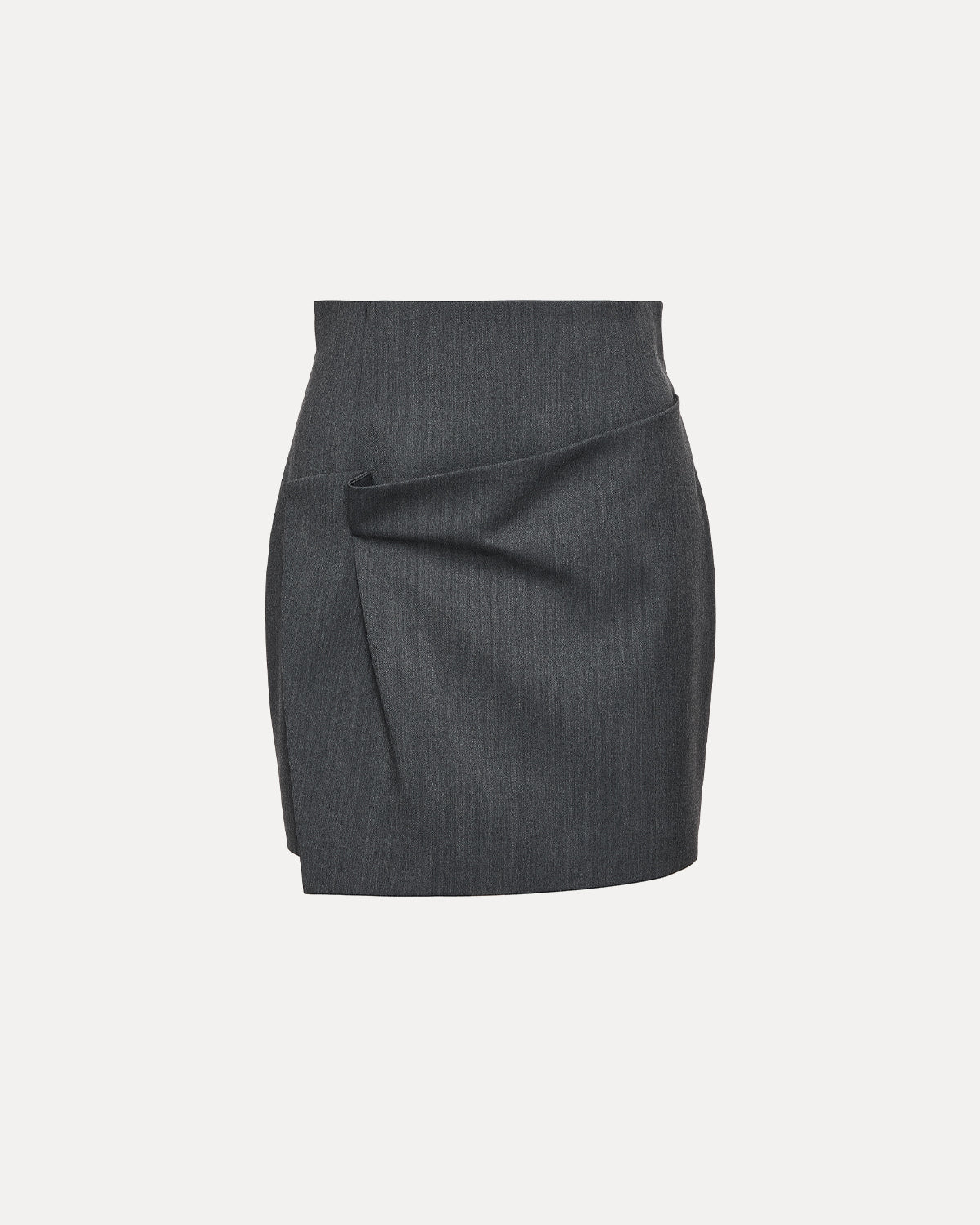 SPÓDNICA MINI GEMMA DARK GREY
