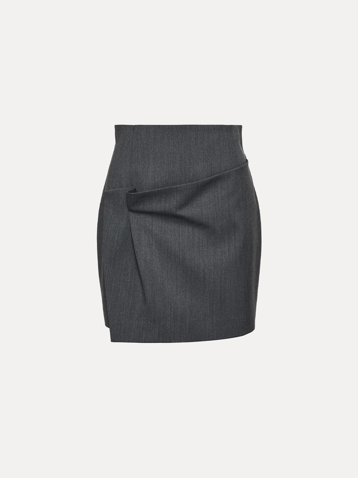 SPÓDNICA MINI GEMMA DARK GREY