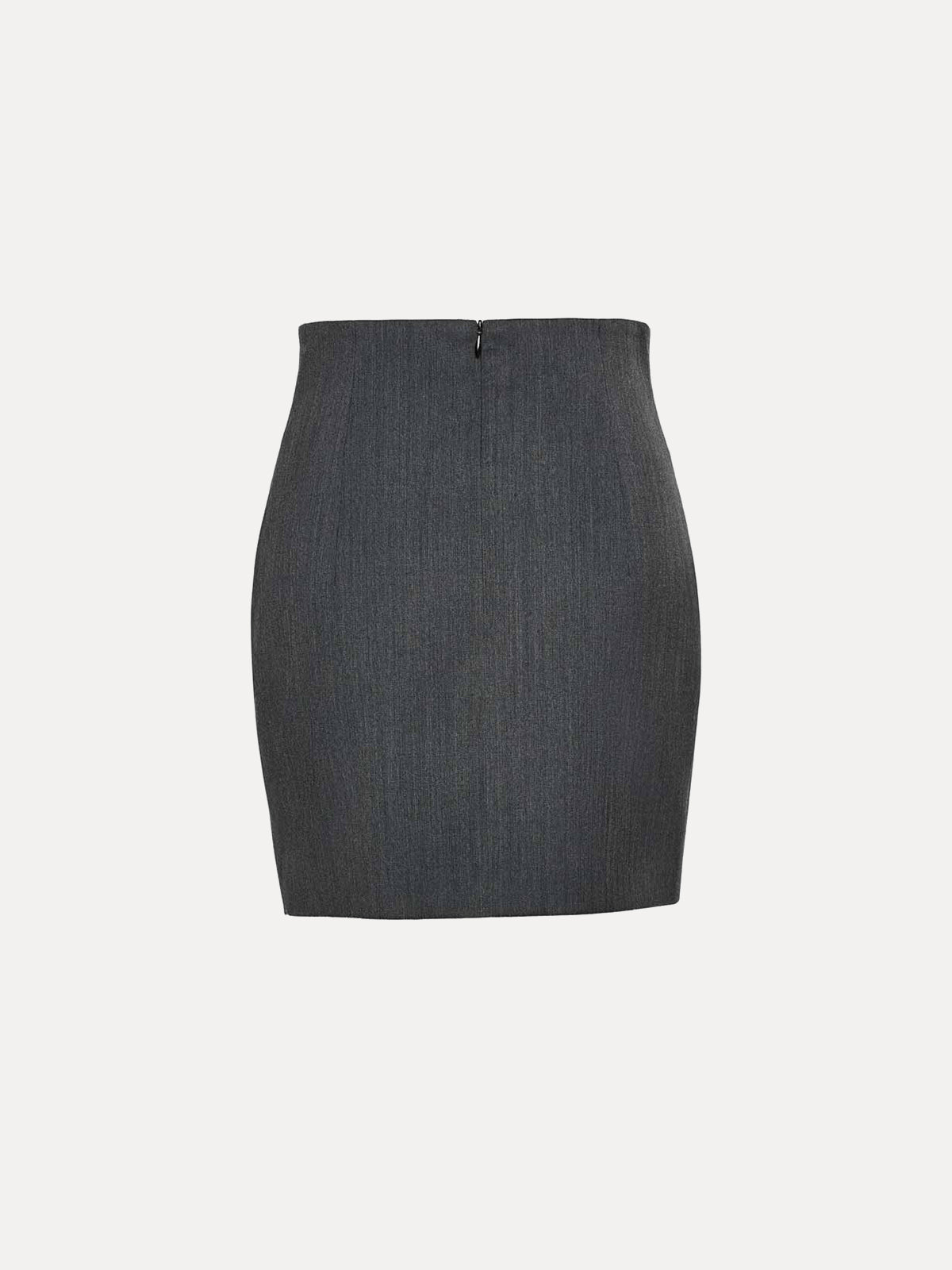 SPÓDNICA MINI GEMMA DARK GREY