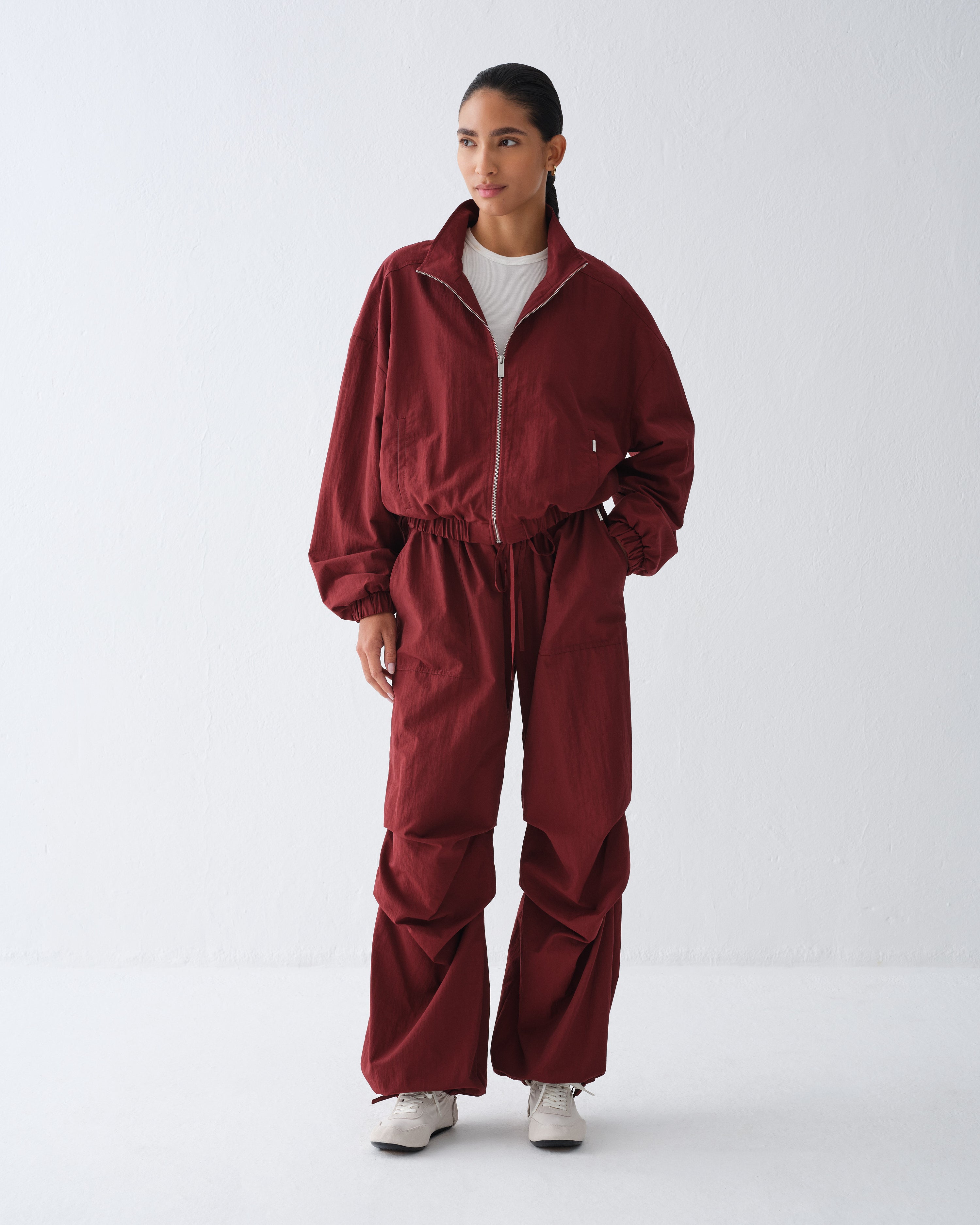 HAILEY BURGUNDY JACKET