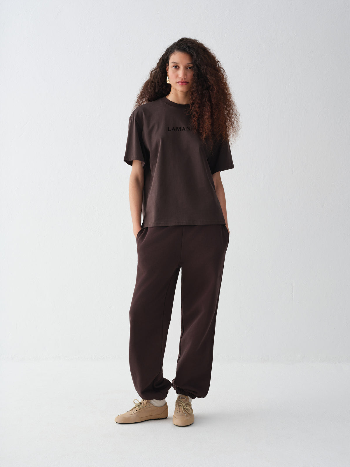 HAYLA DARK CHOCOLATE T-SHIRT