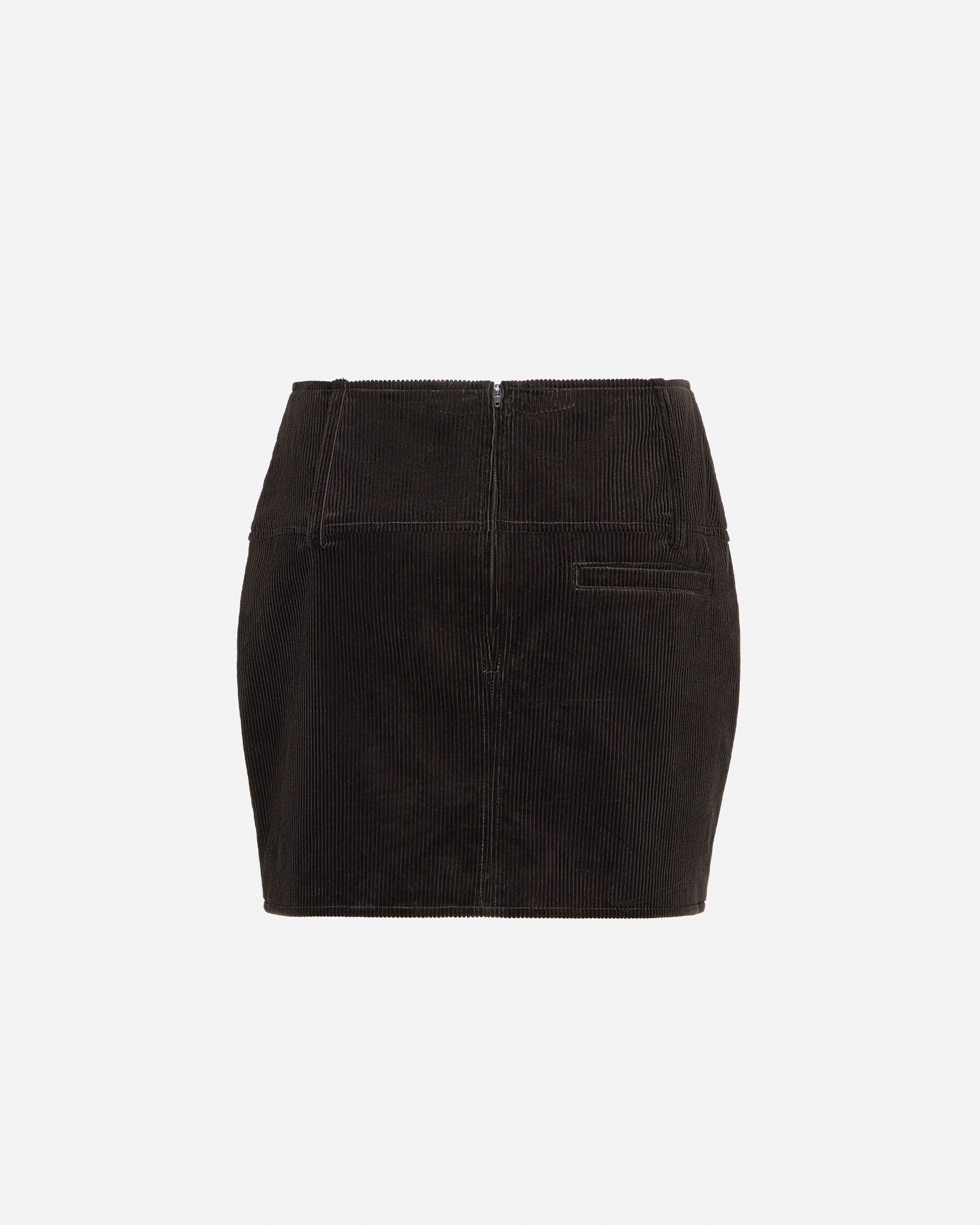 IVA DARK CHOCOLATE SKIRT